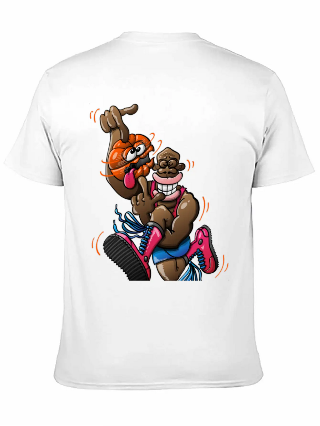 Acrobatic Basketball Stylish Everyday T-Shirt – Unisex Basic Cotton Tee