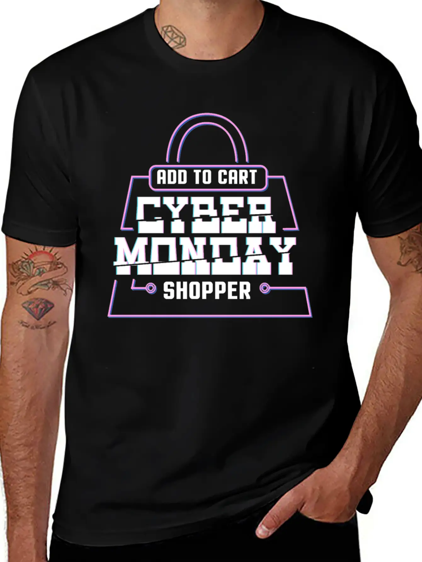 Add To Cart Cyber Monday Shopper Relaxed Everyday Tee – Lightweight And Durable Cotton