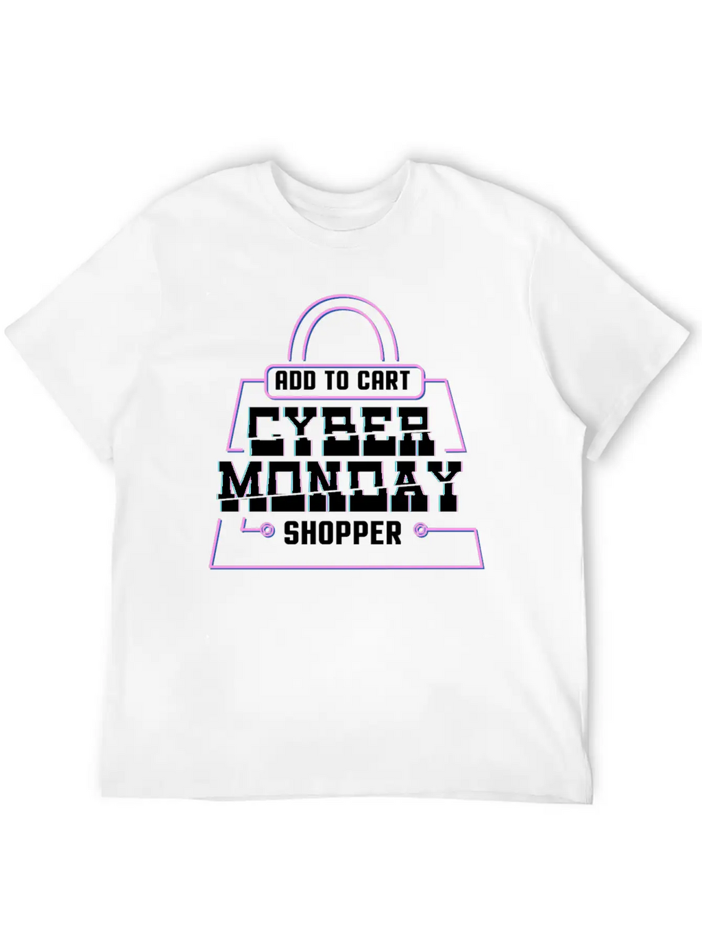 Add To Cart Cyber Monday Shopper Relaxed Everyday Tee – Lightweight And Durable Cotton