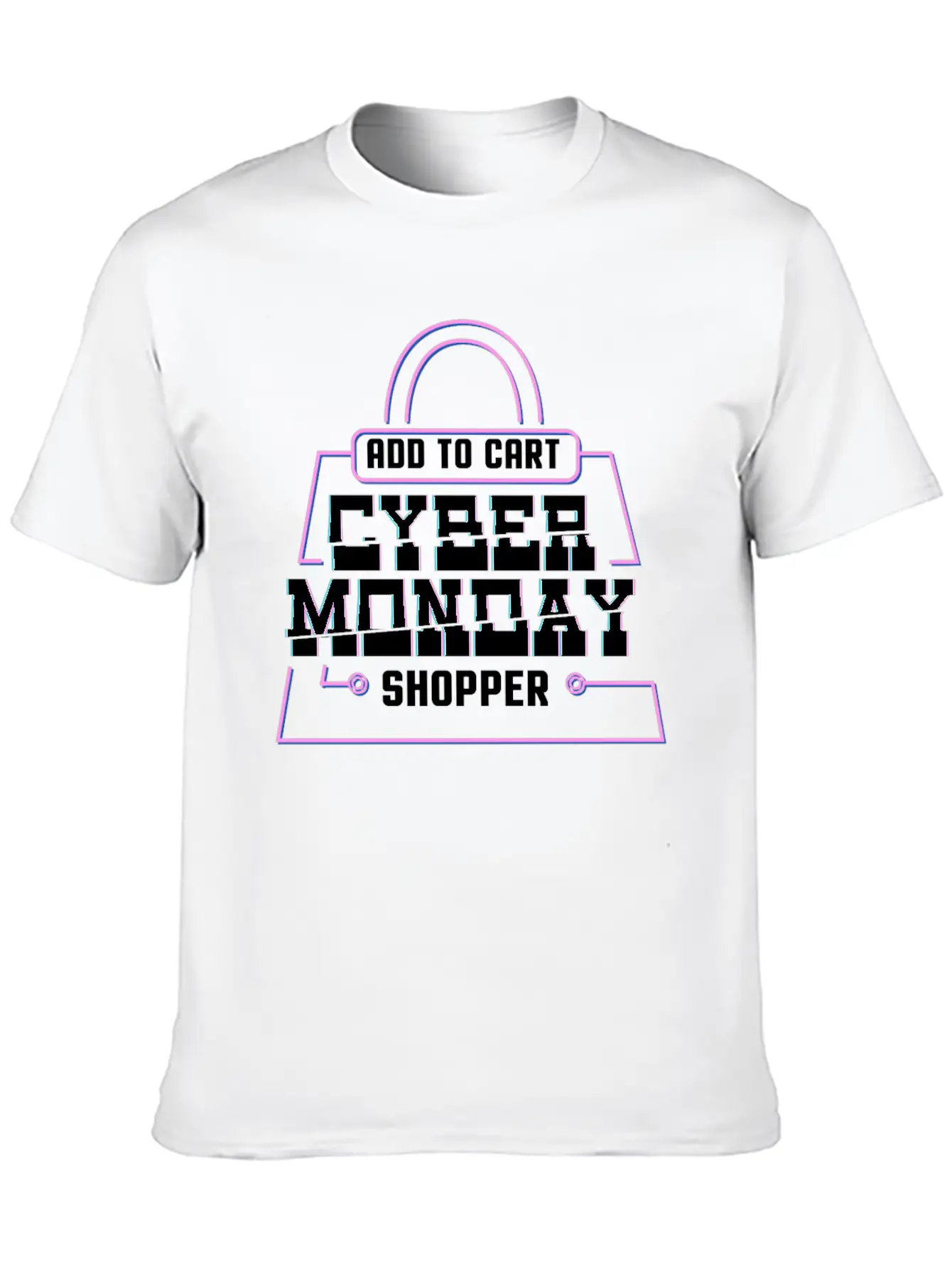 Add To Cart Cyber Monday Shopper Relaxed Everyday Tee – Lightweight And Durable Cotton