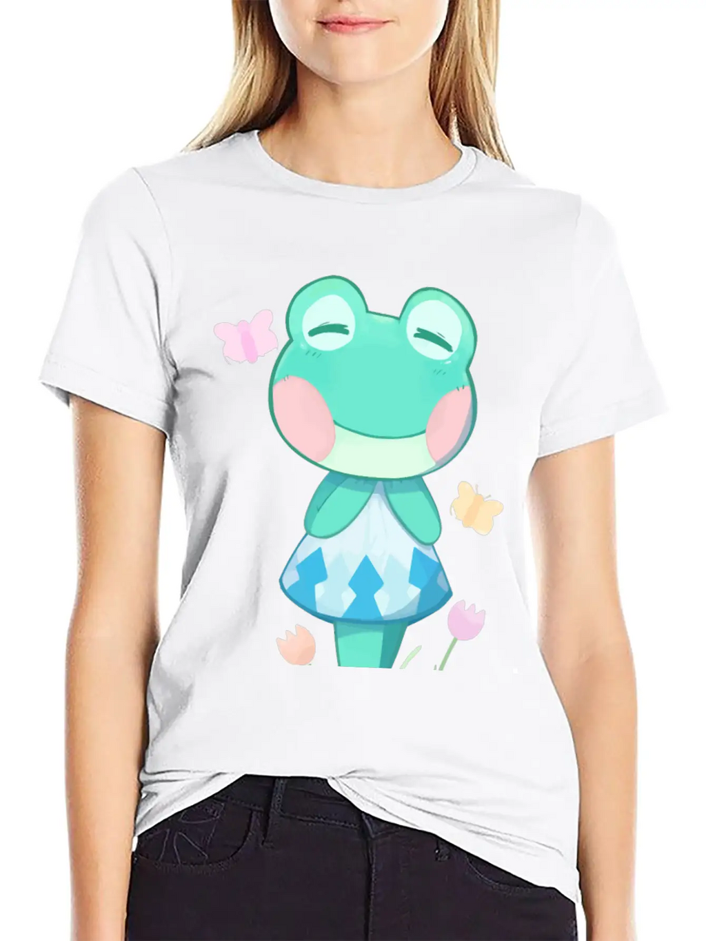 Adorable Lily Basic Graphic T-Shirt – Daily Comfort In Soft Cotton