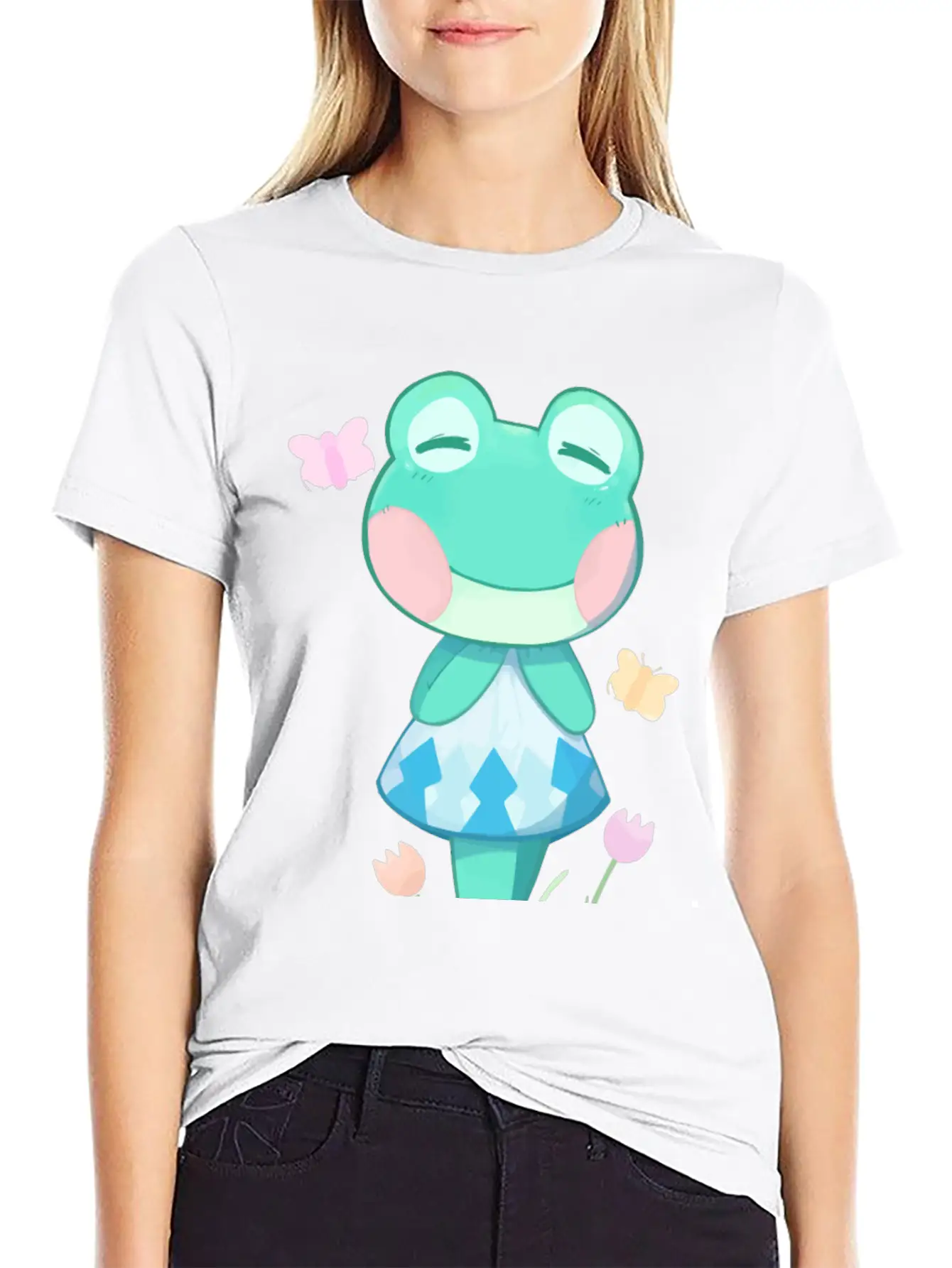Adorable Lily Basic Graphic T-Shirt – Daily Comfort In Soft Cotton
