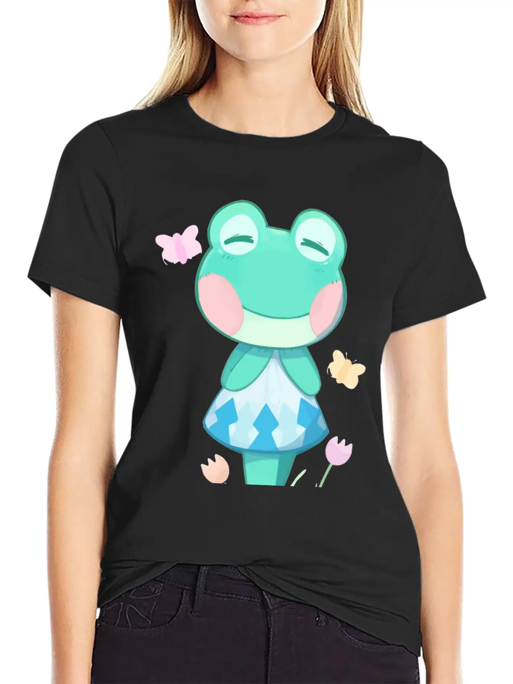 Adorable Lily Basic Graphic T-Shirt – Daily Comfort In Soft Cotton