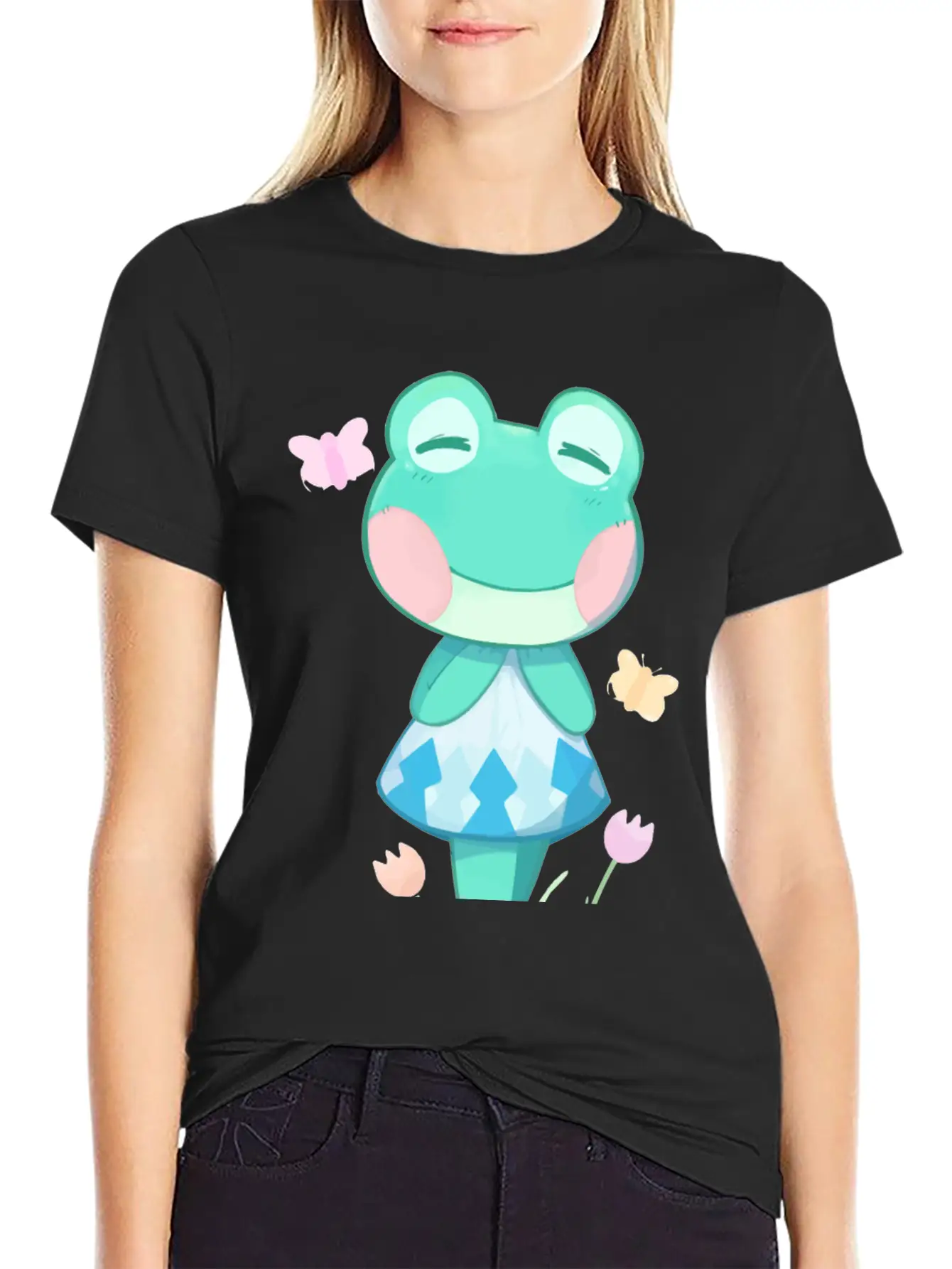 Adorable Lily Basic Graphic T-Shirt – Daily Comfort In Soft Cotton