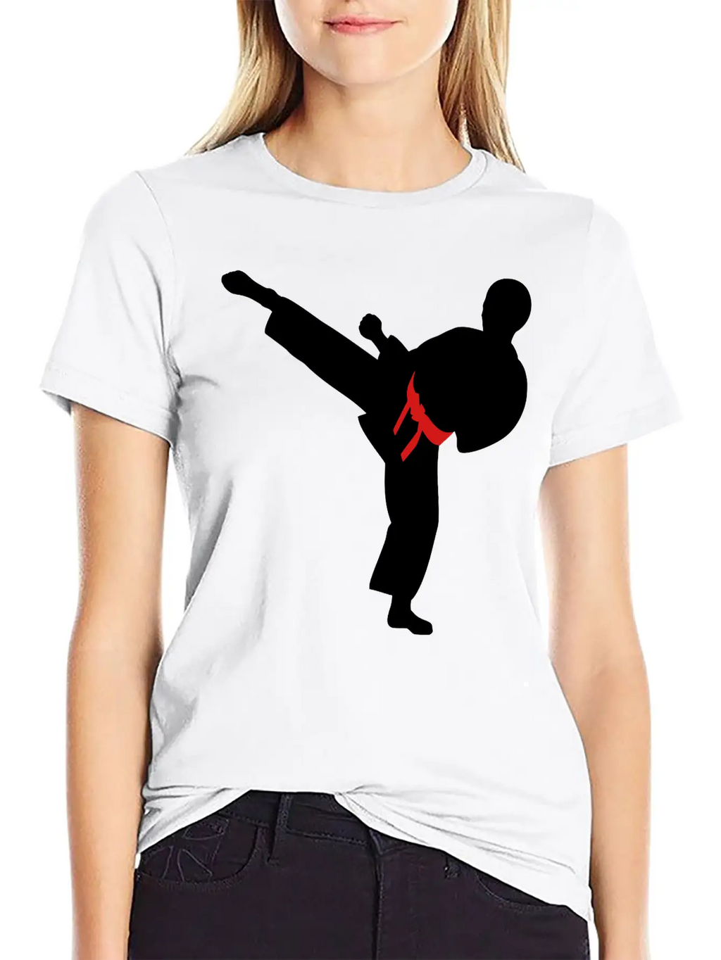 Adult Brown Cap With Silver Figure And Blu Belt Timeless Short Sleeve Tee – Comfy And Minimalist Design