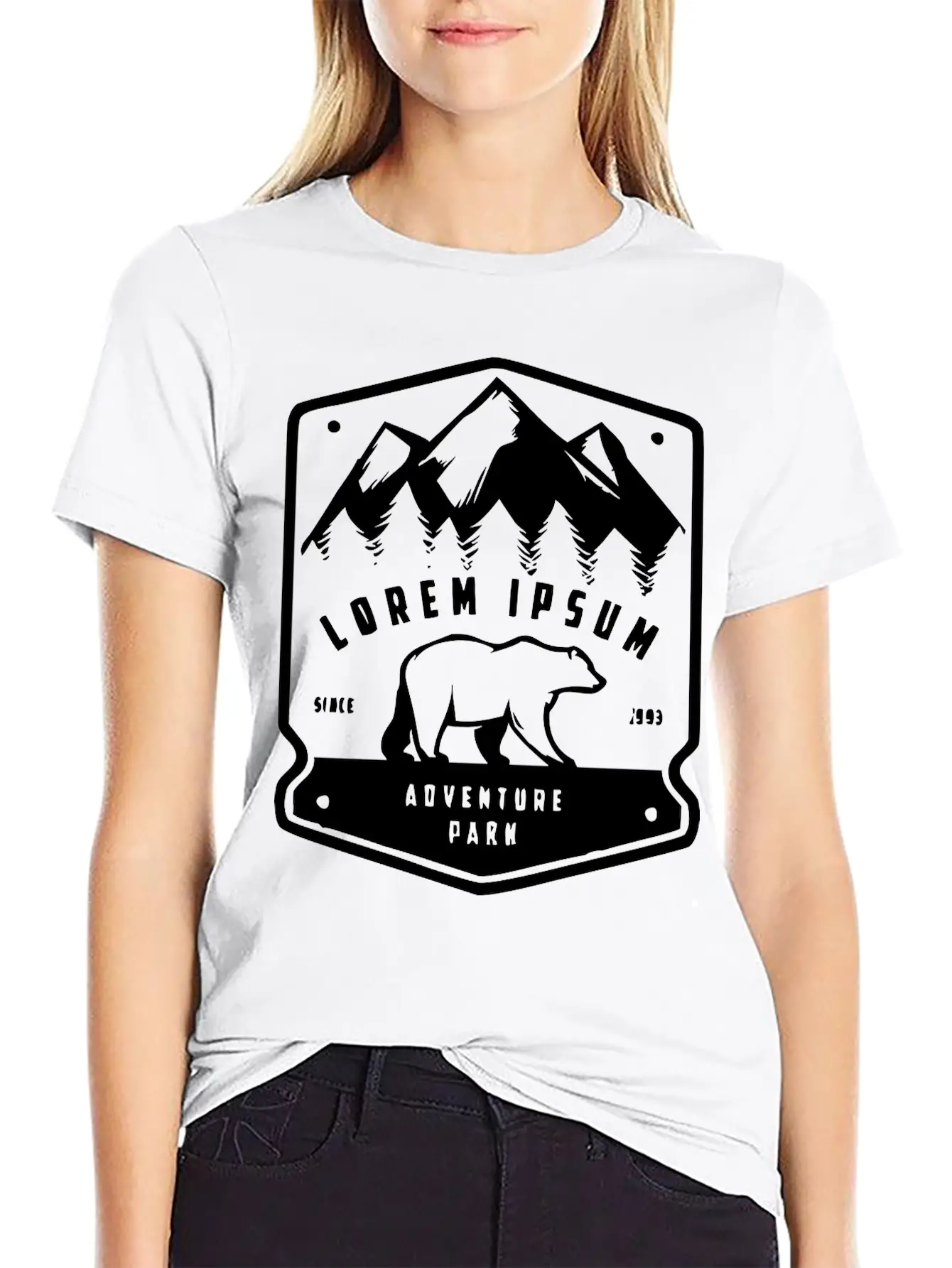 Adventure Park Logo Essential Unisex Summer Tee – Soft Cotton Casual Fit