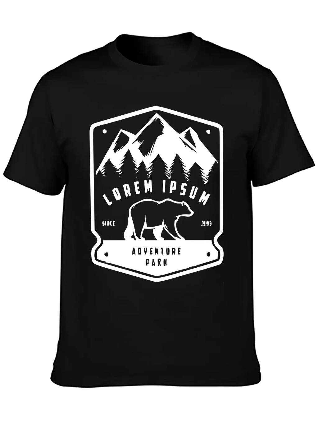 Adventure Park Logo Essential Unisex Summer Tee – Soft Cotton Casual Fit