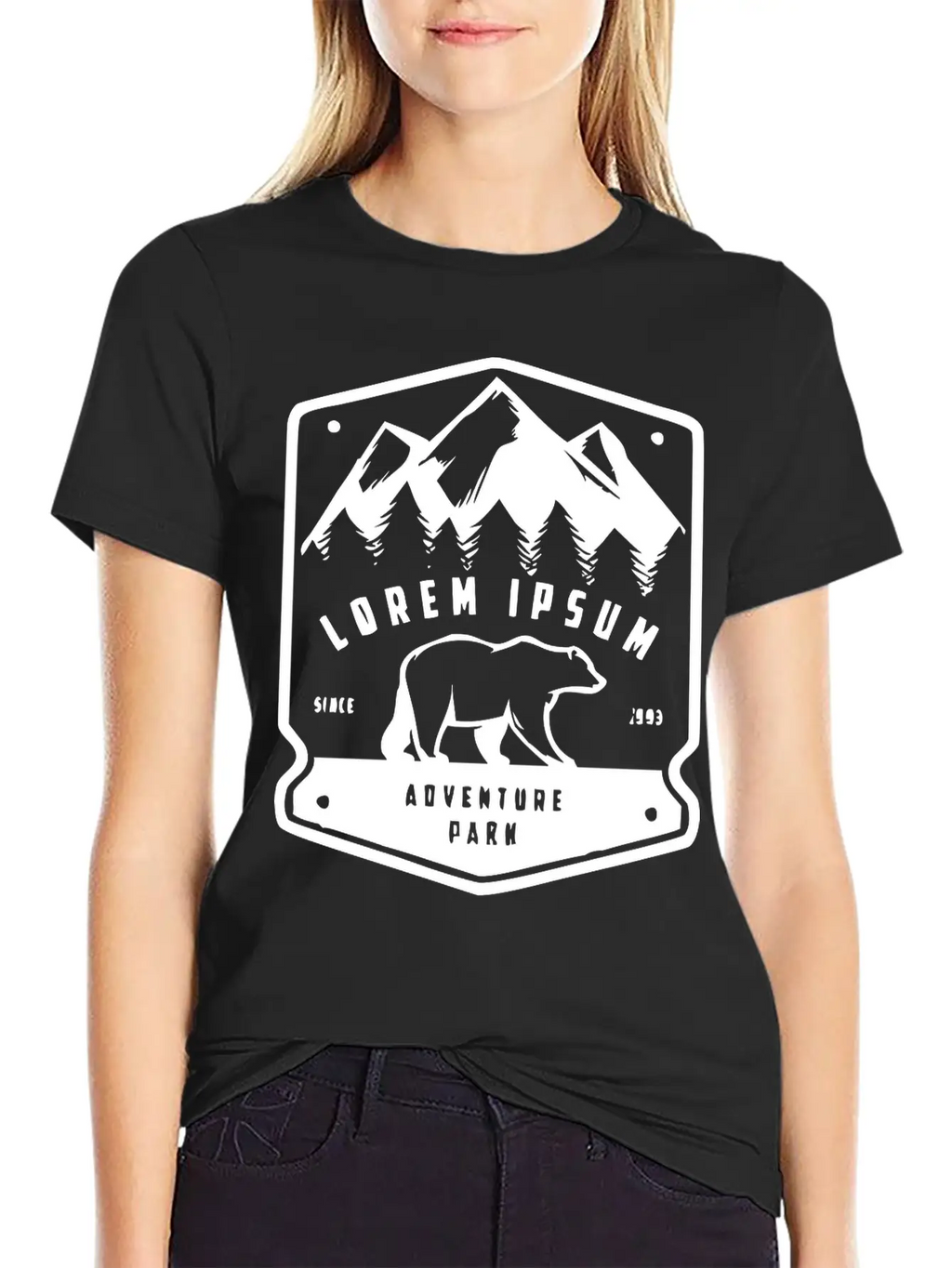 Adventure Park Logo Essential Unisex Summer Tee – Soft Cotton Casual Fit
