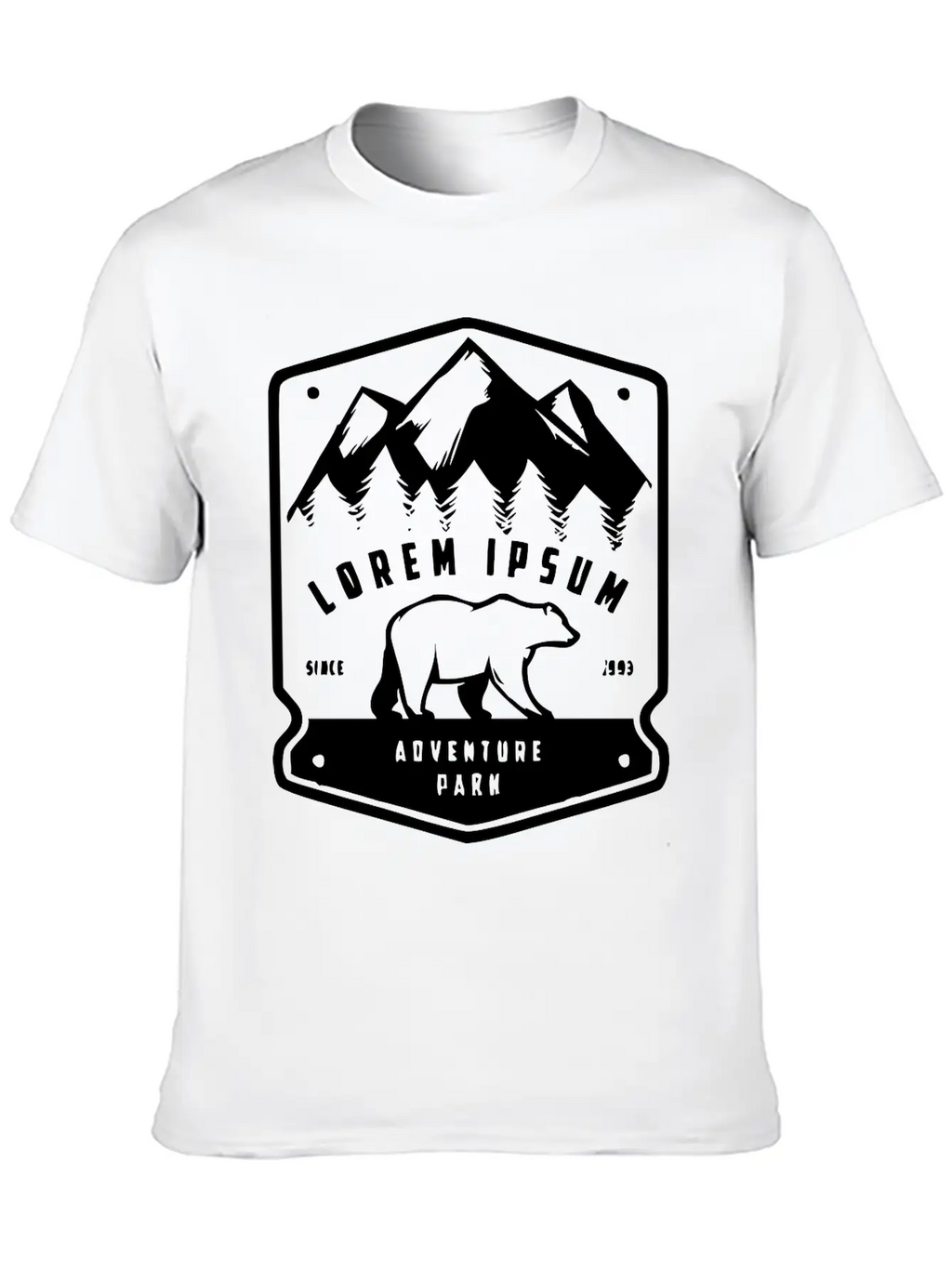 Adventure Park Logo Essential Unisex Summer Tee – Soft Cotton Casual Fit