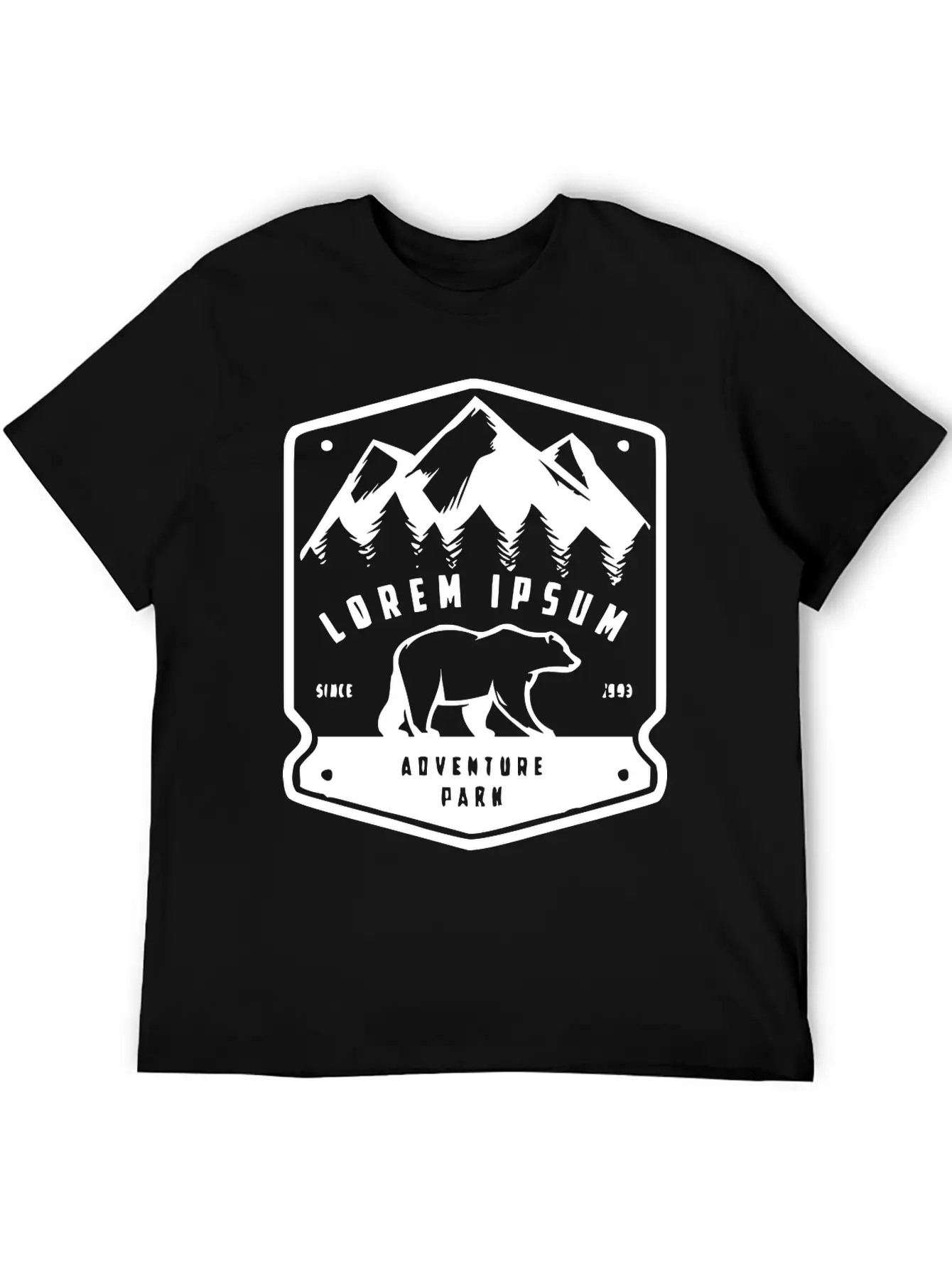 Adventure Park Logo Essential Unisex Summer Tee – Soft Cotton Casual Fit