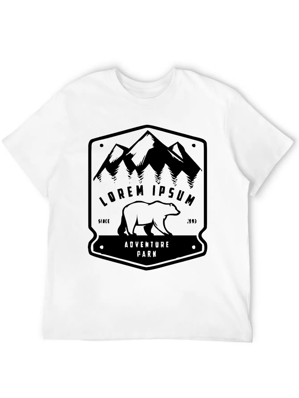 Adventure Park Logo Essential Unisex Summer Tee – Soft Cotton Casual Fit