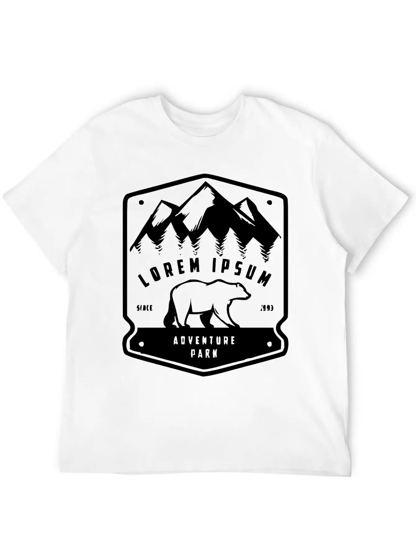 Adventure Park Logo Essential Unisex Summer Tee – Soft Cotton Casual Fit