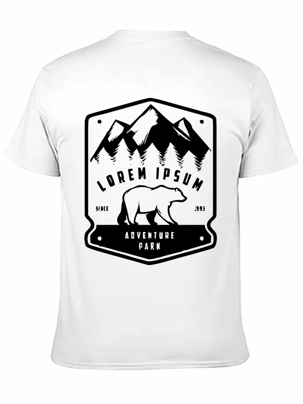 Adventure Park Logo Essential Unisex Summer Tee – Soft Cotton Casual Fit