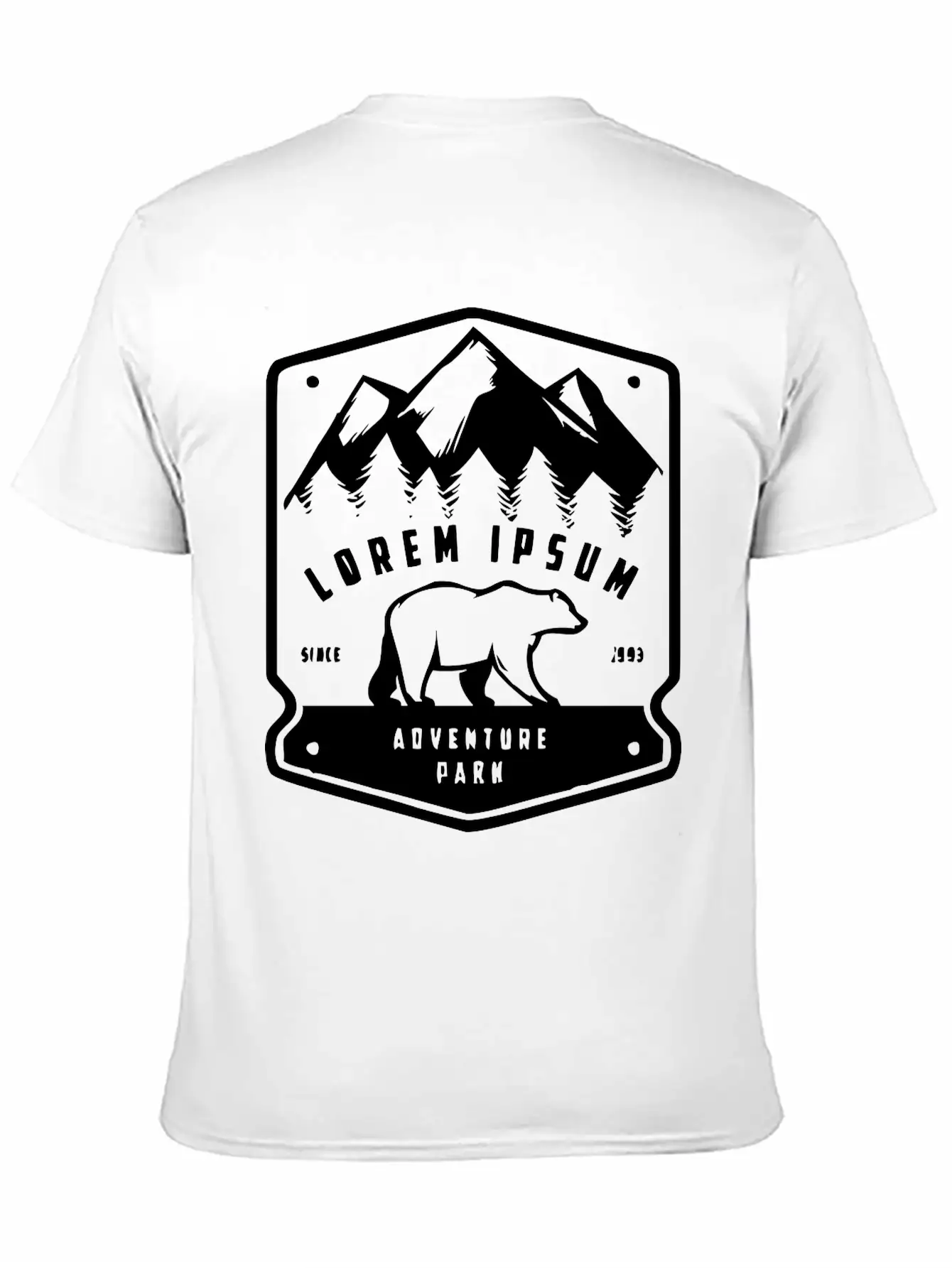 Adventure Park Logo Essential Unisex Summer Tee – Soft Cotton Casual Fit