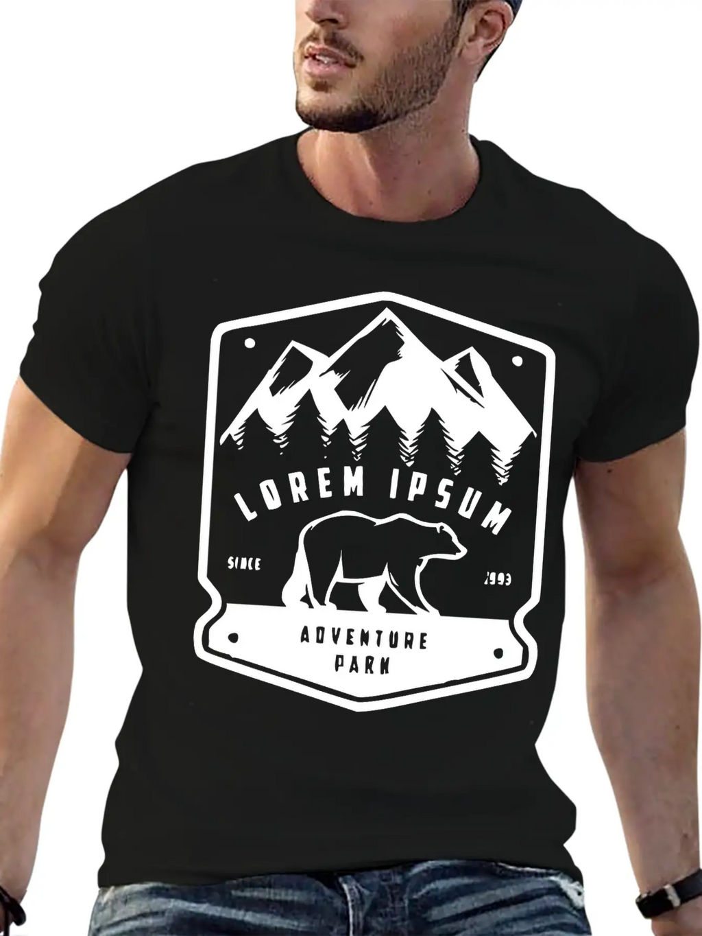 Adventure Park Logo Essential Unisex Summer Tee – Soft Cotton Casual Fit