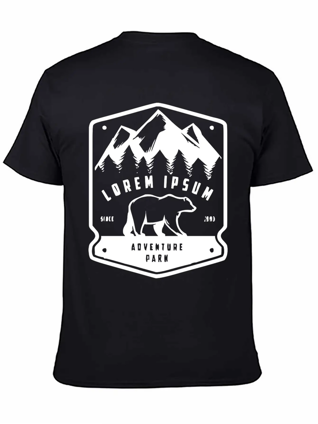 Adventure Park Logo Essential Unisex Summer Tee – Soft Cotton Casual Fit