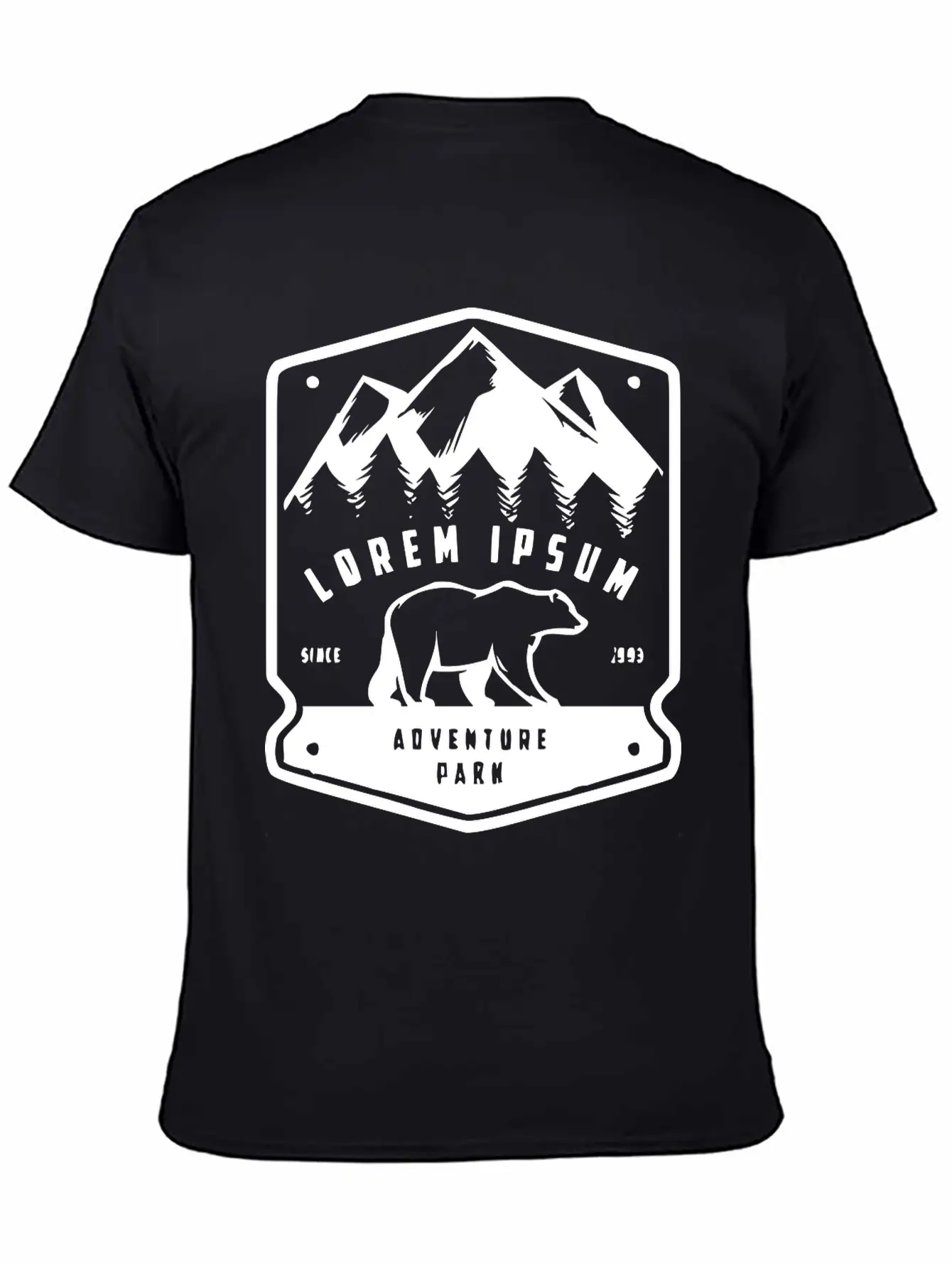 Adventure Park Logo Essential Unisex Summer Tee – Soft Cotton Casual Fit
