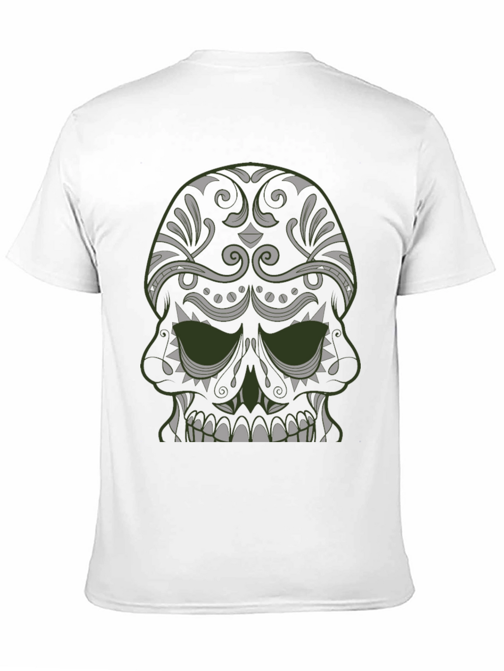 Skull Graphic Tee - Dark Style