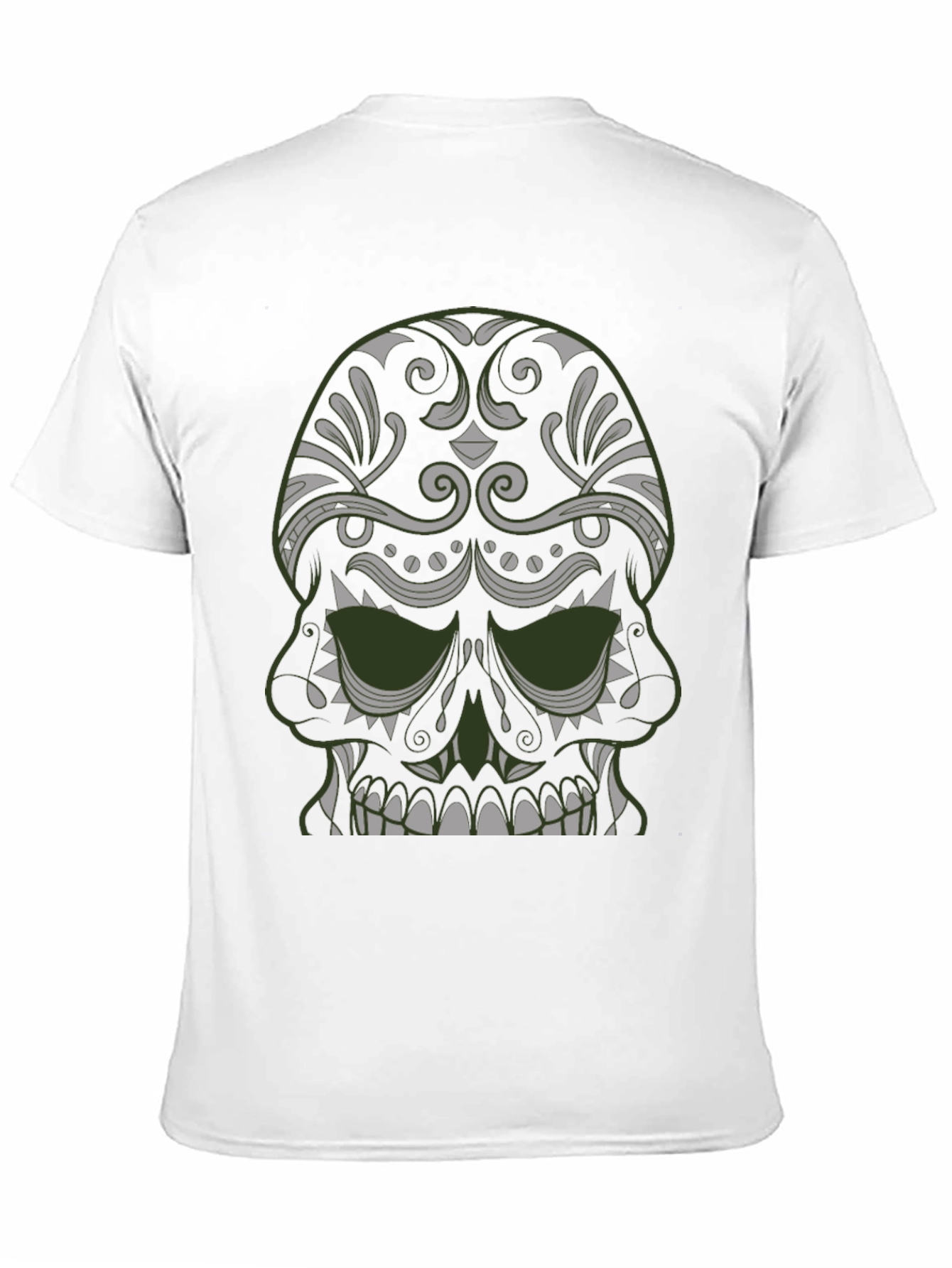 Skull Graphic Tee - Dark Style