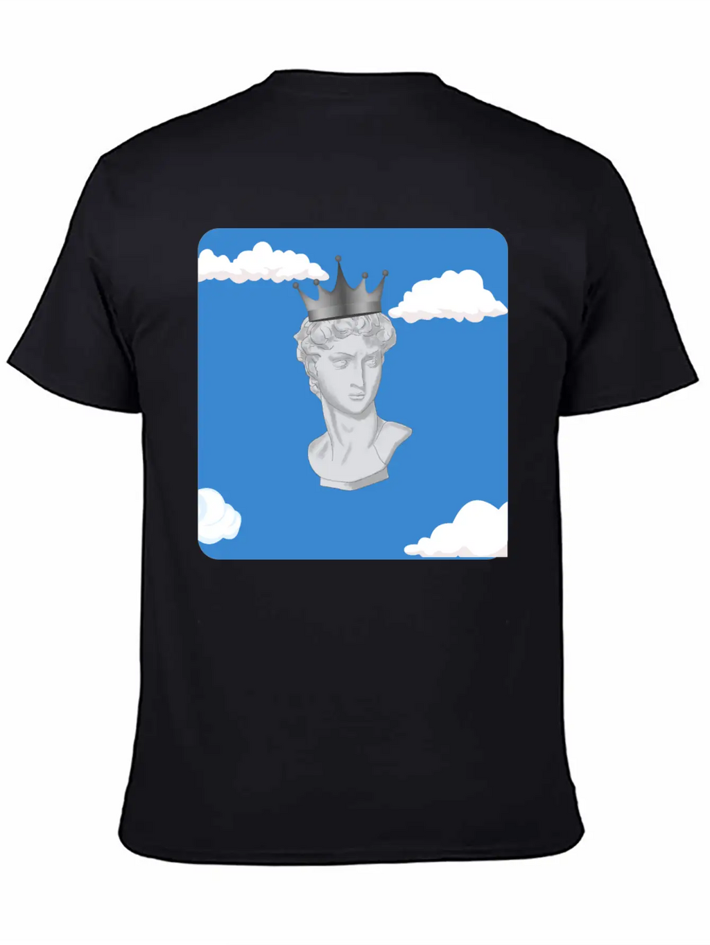 Aesthetic Statue Basic Graphic T-Shirt – Daily Comfort In Soft Cotton
