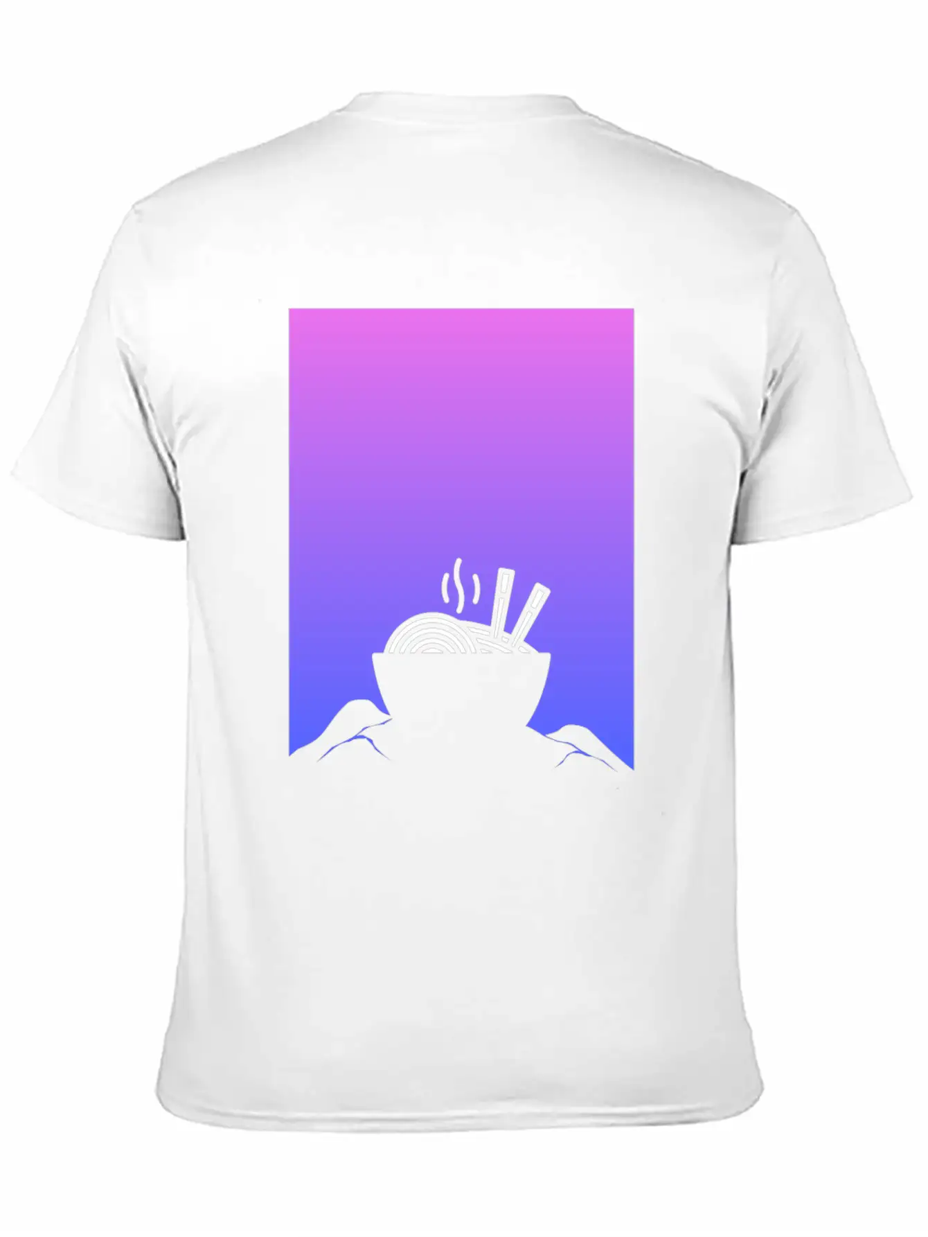 Aesthetic Vaporwave Anime Ramen Breathable Graphic T-Shirt – Perfect For Casual Days