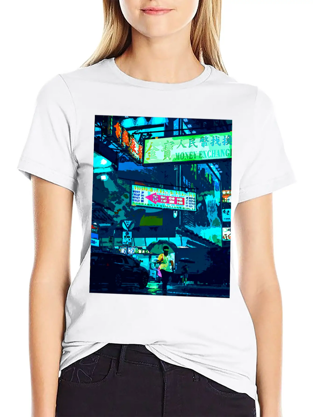 Aesthetic Vaporwave. Japan 80s 90s Tokyo Essential Cotton Tee For Daily Outfits – Unisex Style