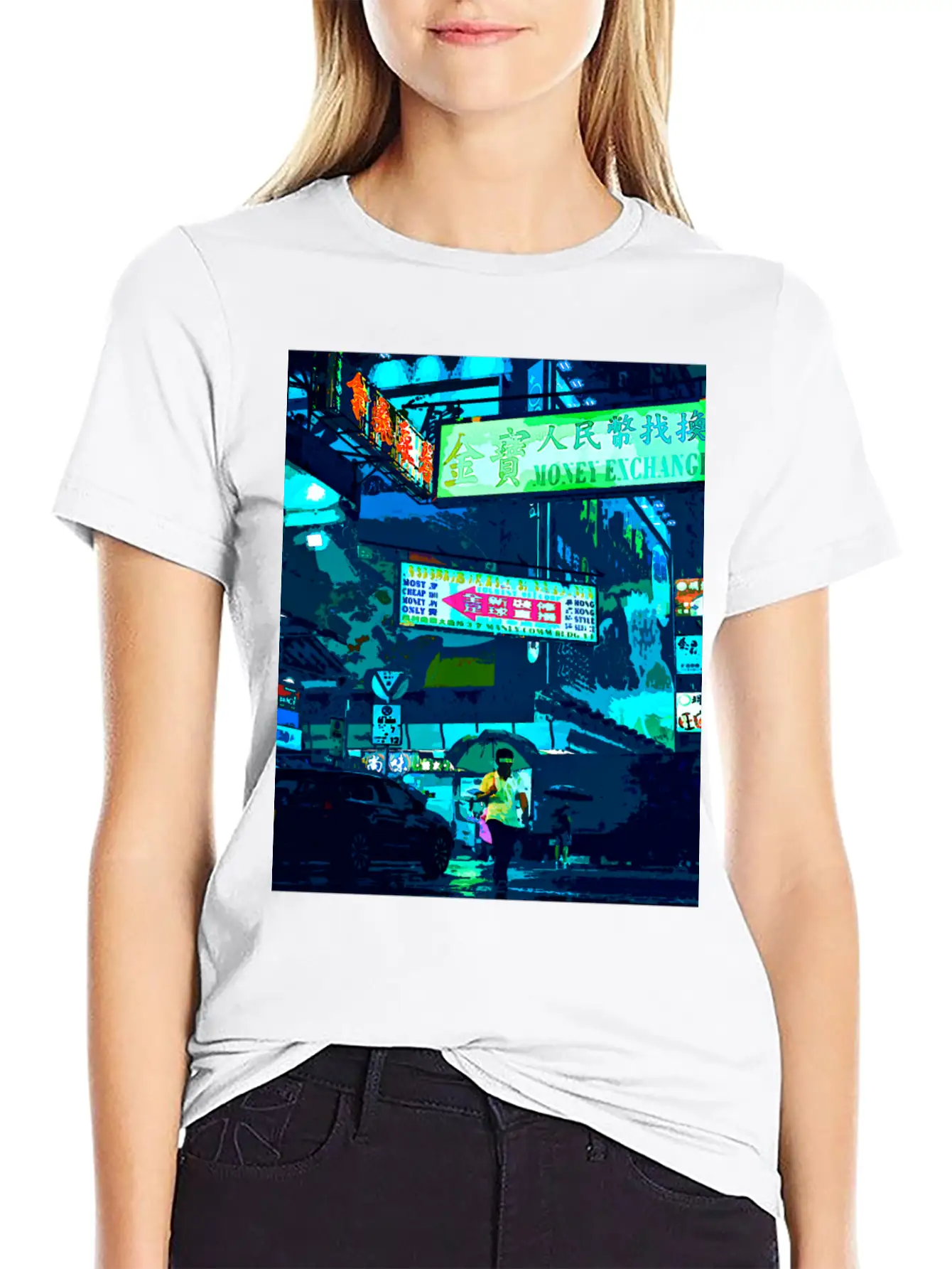 Aesthetic Vaporwave. Japan 80s 90s Tokyo Essential Cotton Tee For Daily Outfits – Unisex Style