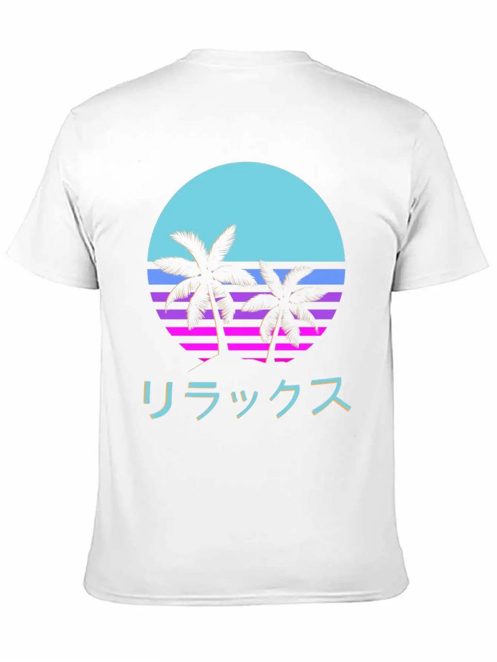 Aesthetic Vaporwave Style Retro 1980s 1990s Otaku Modern Fit Casual T-Shirt – Clean And Versatile Design