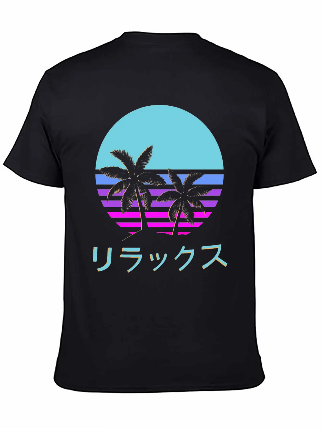 Aesthetic Vaporwave Style Retro 1980s 1990s Otaku Modern Fit Casual T-Shirt – Clean And Versatile Design