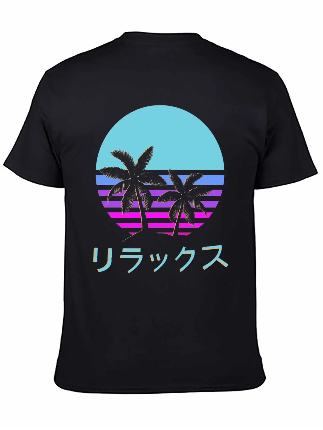 Aesthetic Vaporwave Style Retro 1980s 1990s Otaku Modern Fit Casual T-Shirt – Clean And Versatile Design