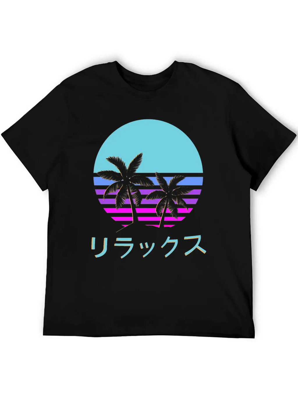 Aesthetic Vaporwave Style Retro 1980s 1990s Otaku Modern Fit Casual T-Shirt – Clean And Versatile Design