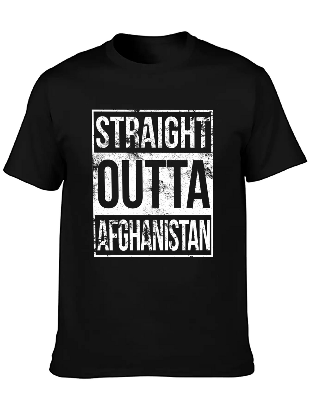 Afghanistan - Straight Outta Afghanistan T-shirt Classic Cotton Tee – Unisex Comfort For Any Season