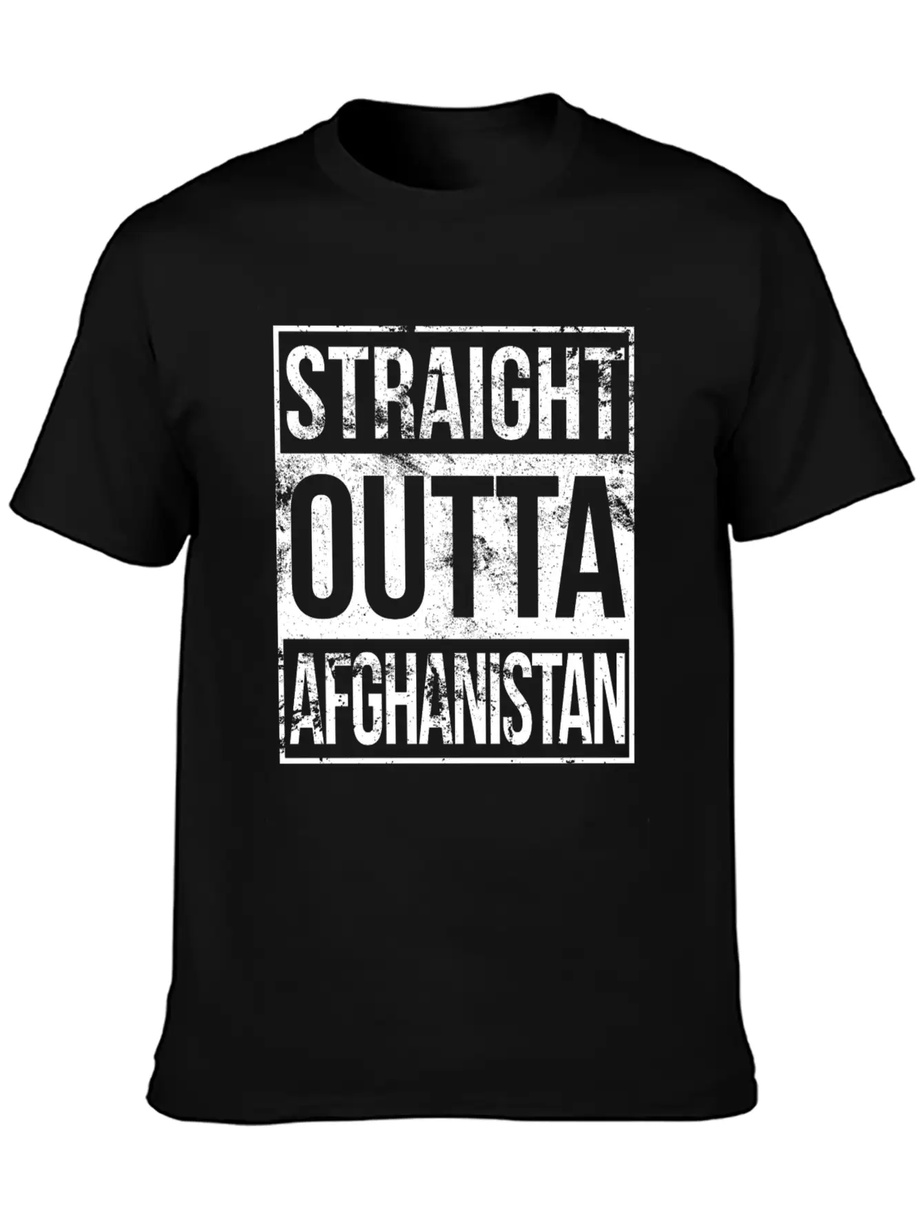 Afghanistan - Straight Outta Afghanistan T-shirt Classic Cotton Tee – Unisex Comfort For Any Season