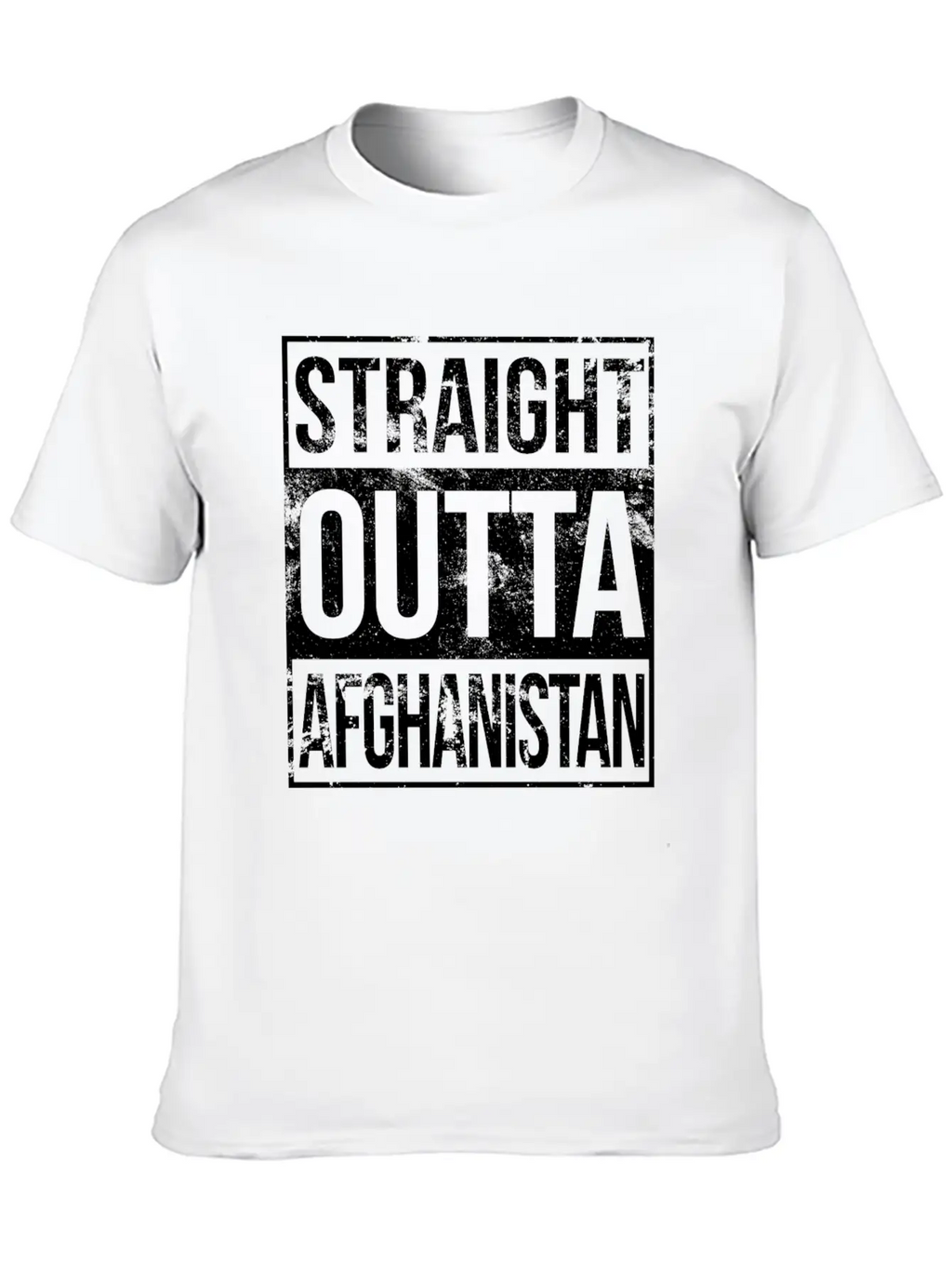 Afghanistan - Straight Outta Afghanistan T-shirt Classic Cotton Tee – Unisex Comfort For Any Season