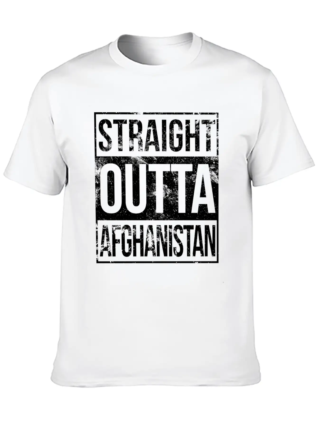 Afghanistan - Straight Outta Afghanistan T-shirt Classic Cotton Tee – Unisex Comfort For Any Season