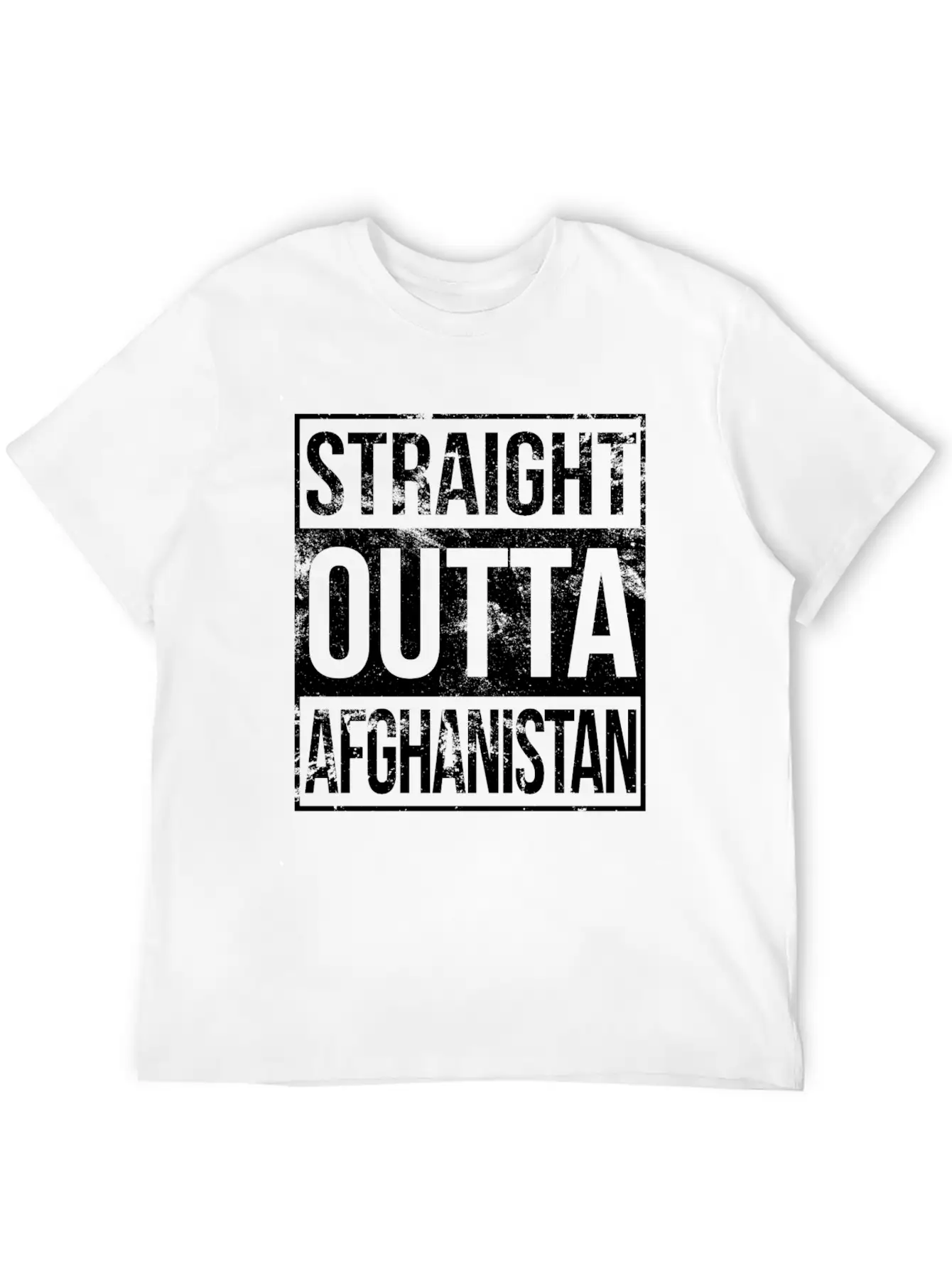 Afghanistan - Straight Outta Afghanistan T-shirt Classic Cotton Tee – Unisex Comfort For Any Season