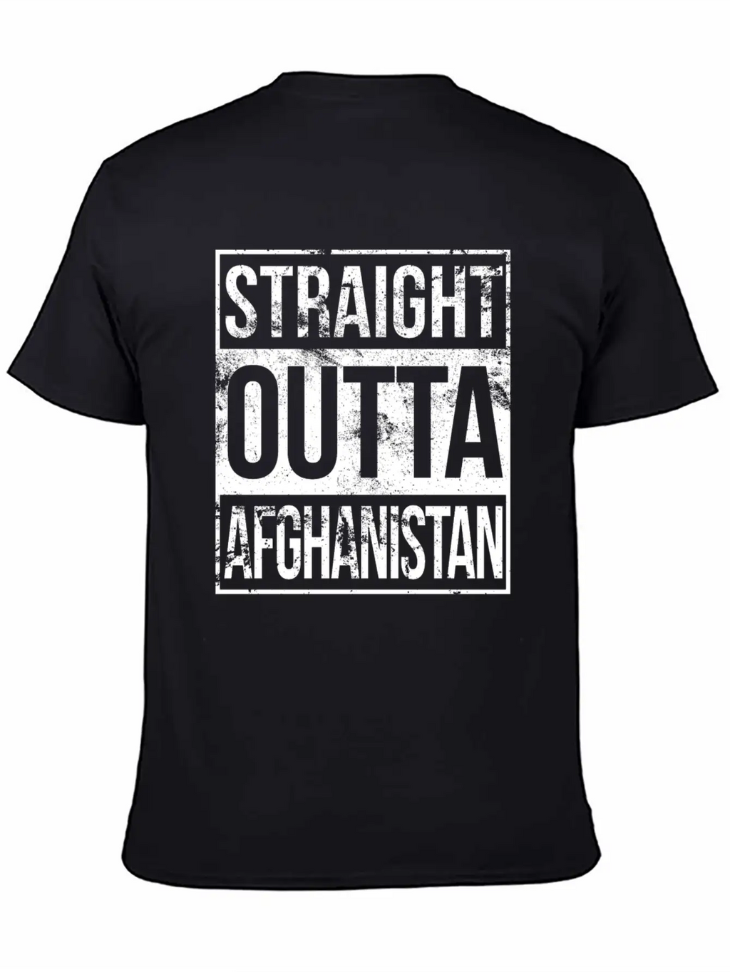 Afghanistan - Straight Outta Afghanistan T-shirt Classic Cotton Tee – Unisex Comfort For Any Season