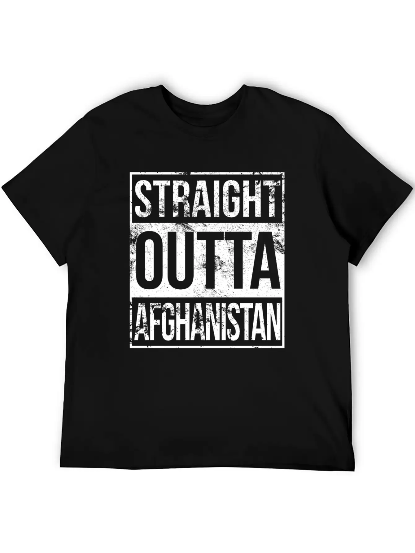 Afghanistan - Straight Outta Afghanistan T-shirt Classic Cotton Tee – Unisex Comfort For Any Season