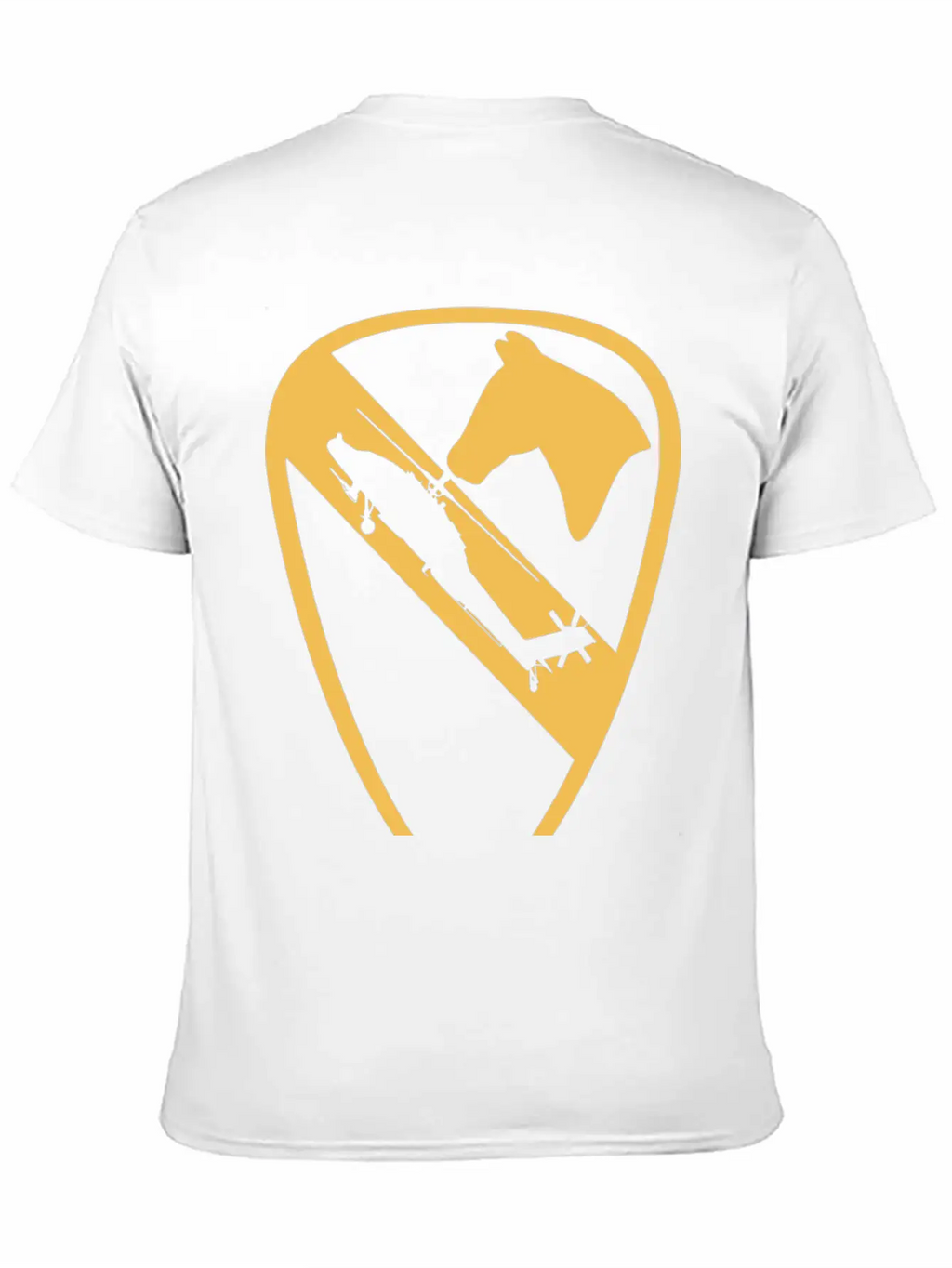 AH64 Apache Air Cav Vintage Essential Unisex Summer Tee – Soft Cotton Casual Fit