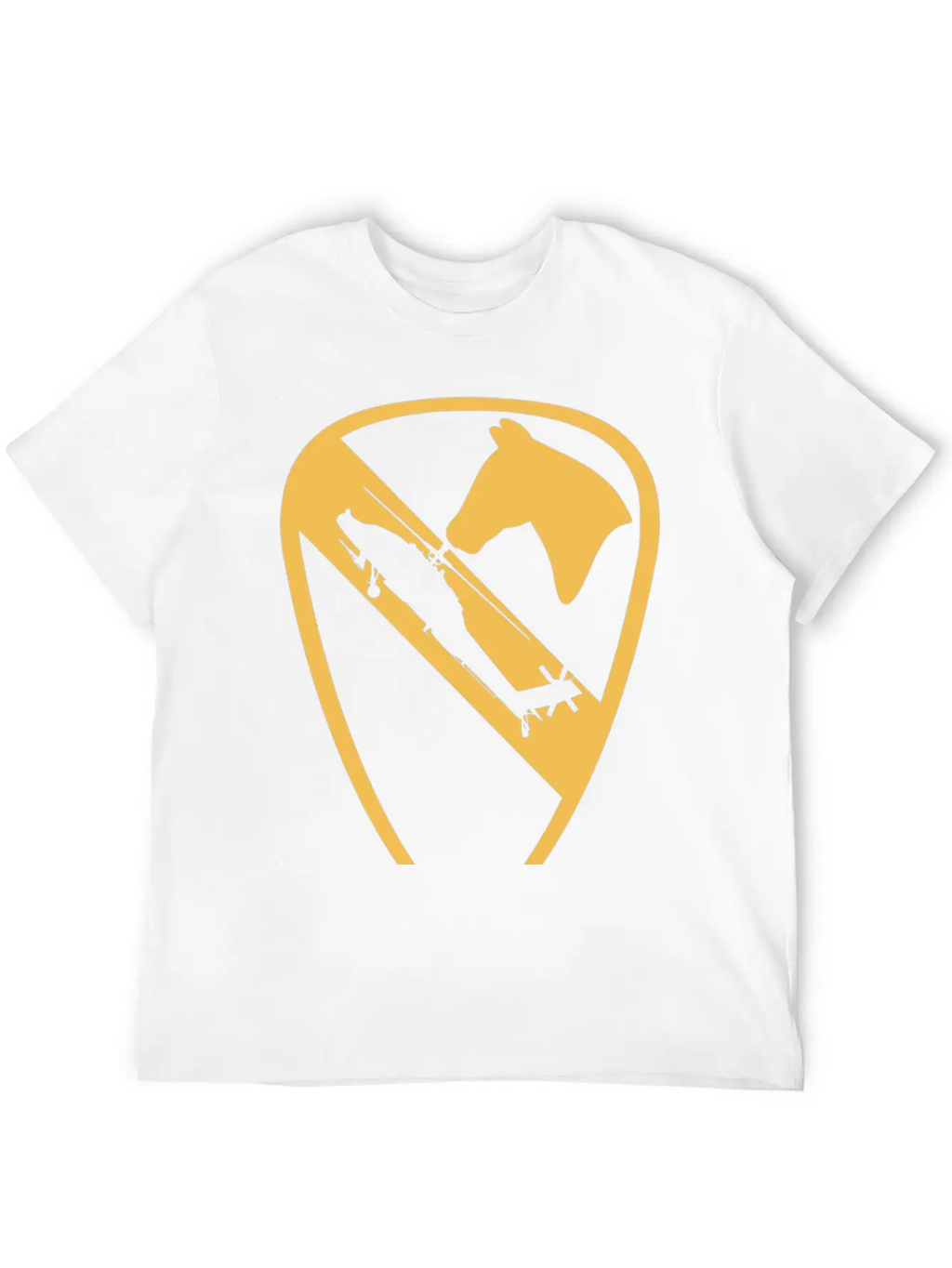 AH64 Apache Air Cav Vintage Essential Unisex Summer Tee – Soft Cotton Casual Fit