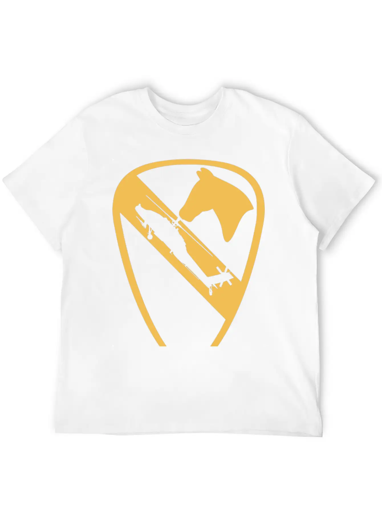 AH64 Apache Air Cav Vintage Essential Unisex Summer Tee – Soft Cotton Casual Fit