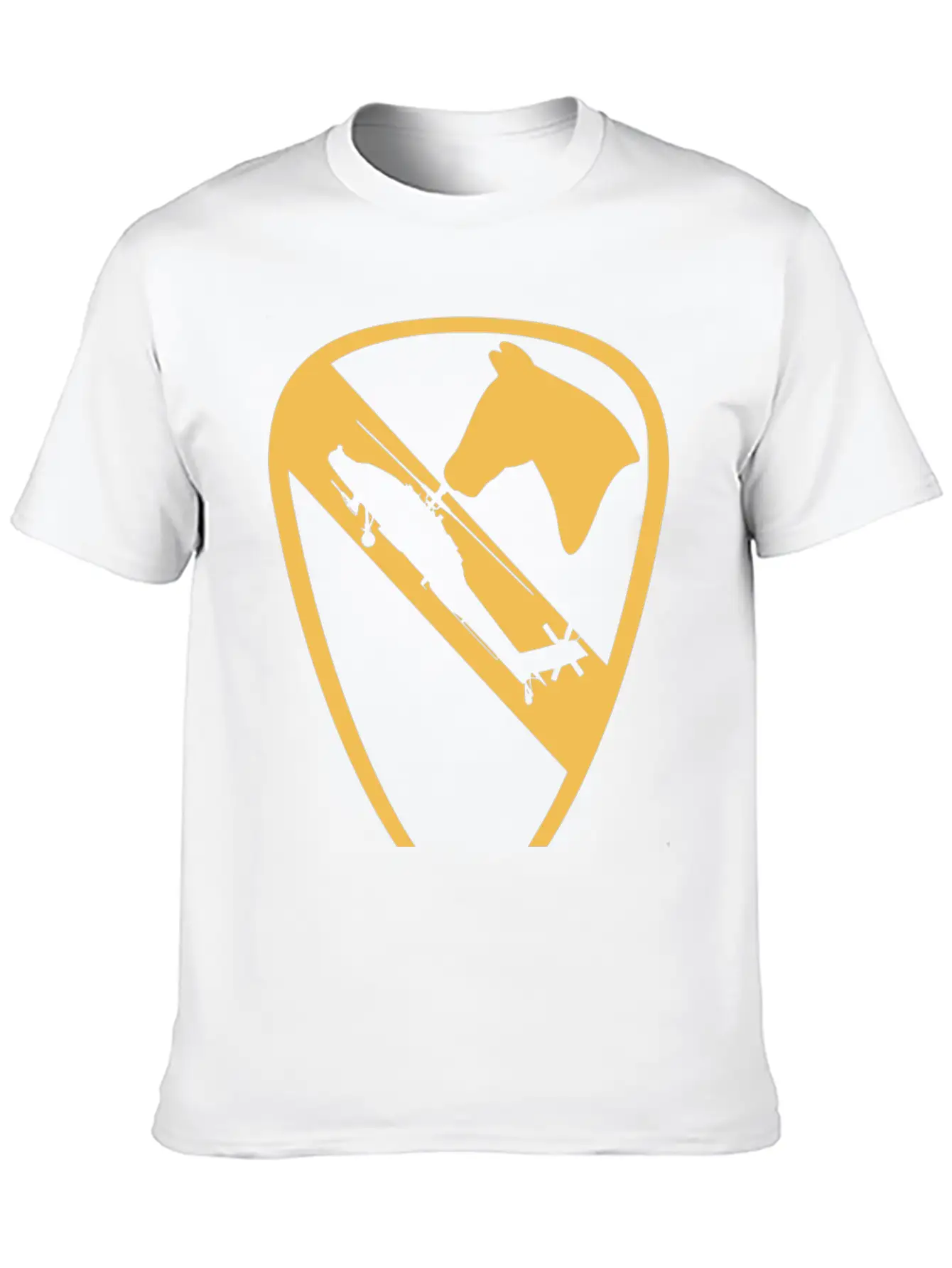 AH64 Apache Air Cav Vintage Essential Unisex Summer Tee – Soft Cotton Casual Fit