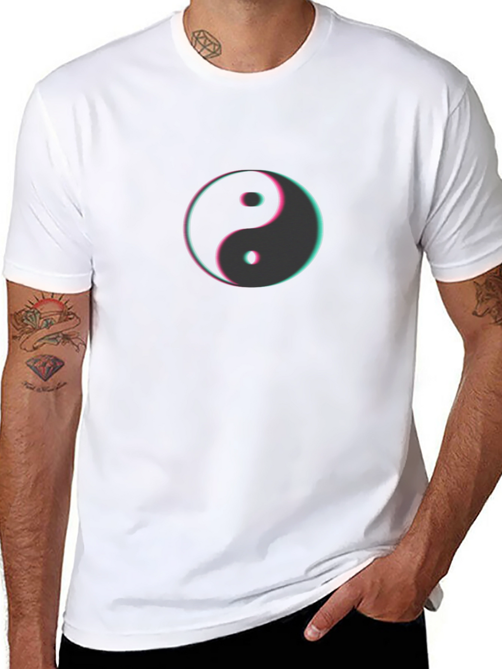 Yin Yang Graphic Tee - Stylish Comfort