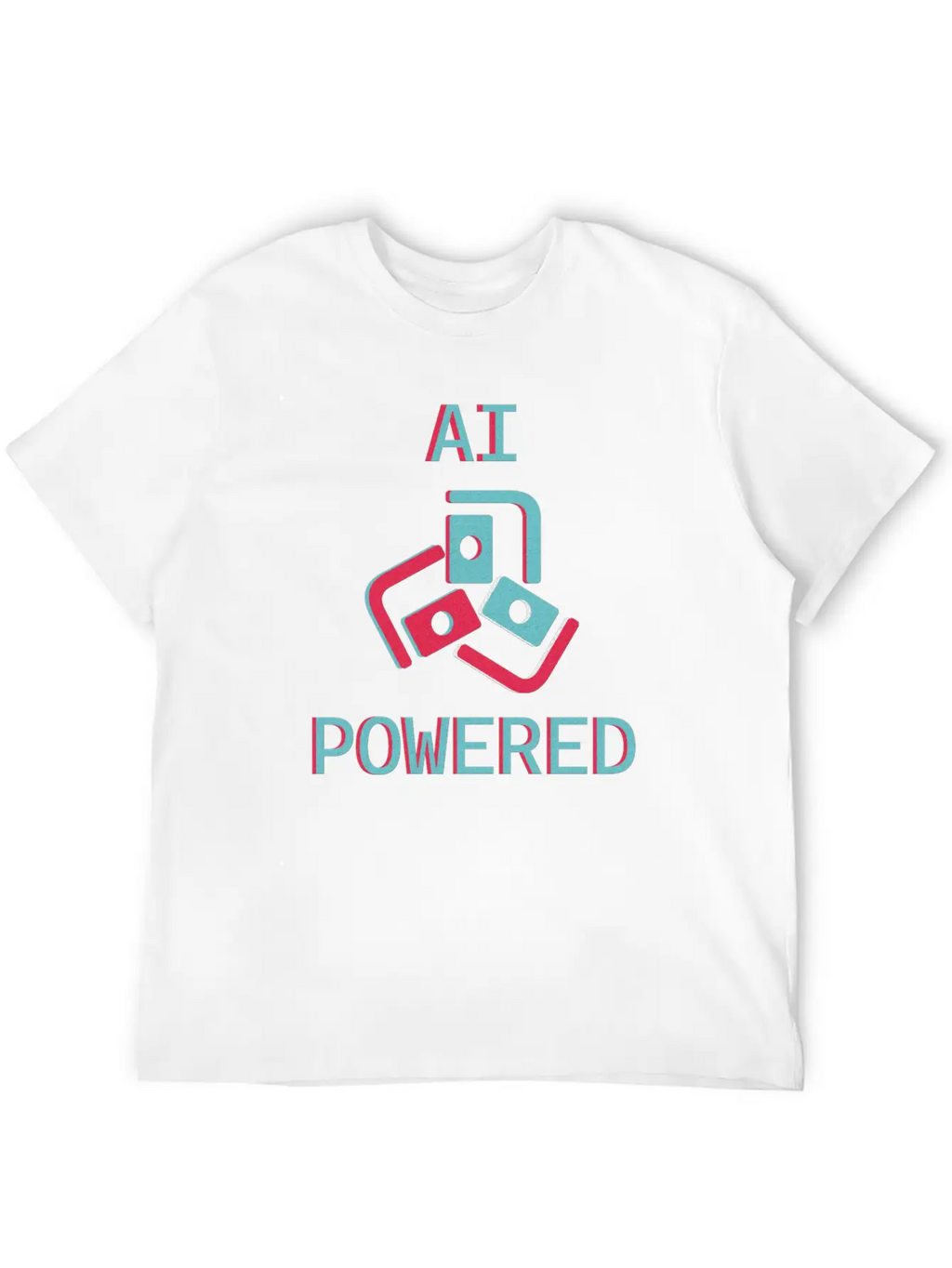 AI POWERED - Artificial Intelligence Powered Basic Graphic T-Shirt – Daily Comfort In Soft Cotton