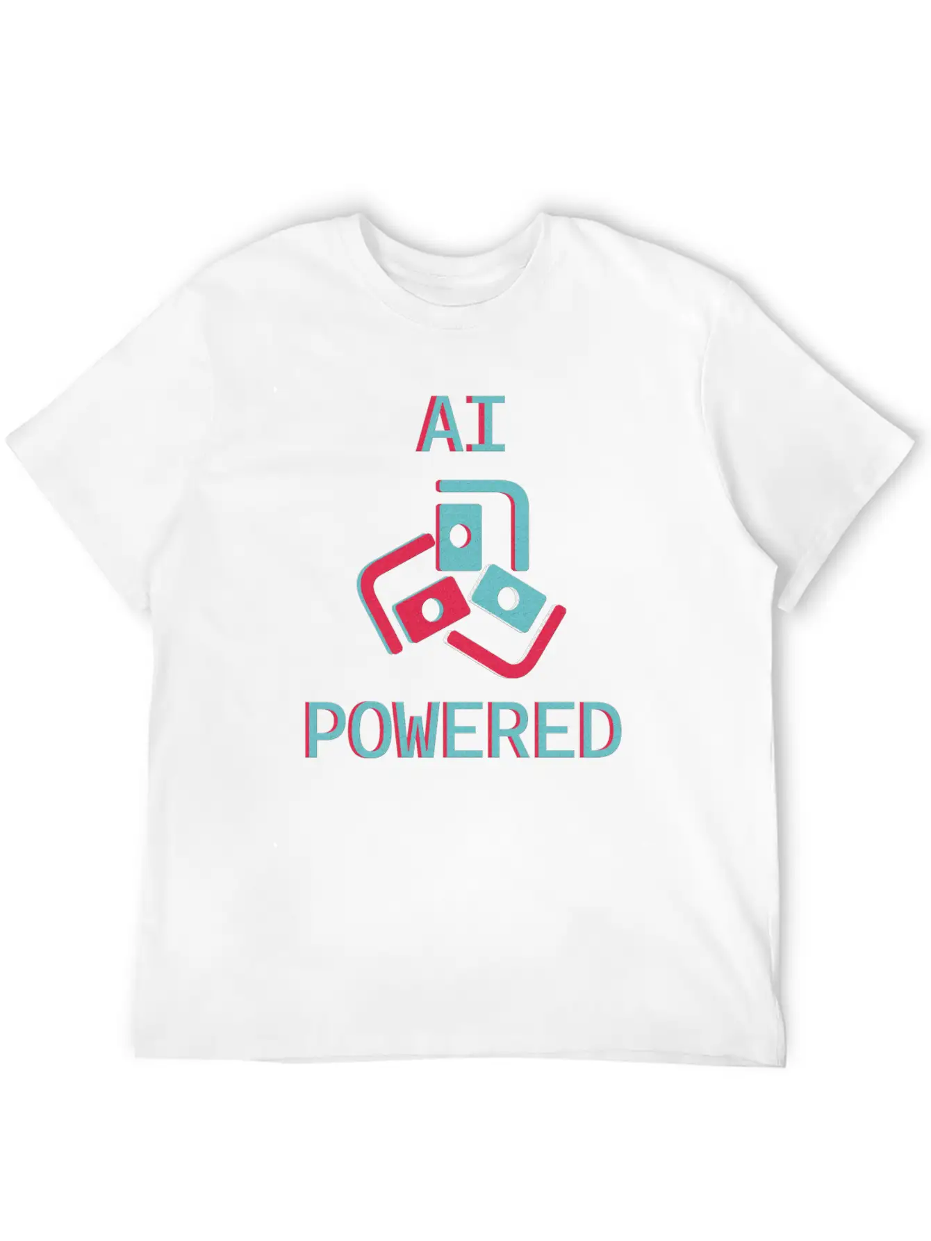 AI POWERED - Artificial Intelligence Powered Basic Graphic T-Shirt – Daily Comfort In Soft Cotton