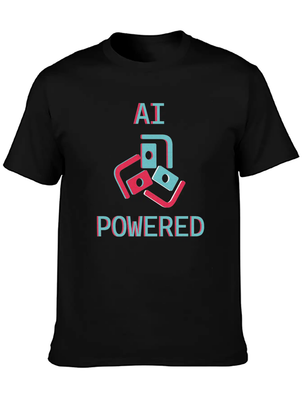 AI POWERED - Artificial Intelligence Powered Basic Graphic T-Shirt – Daily Comfort In Soft Cotton