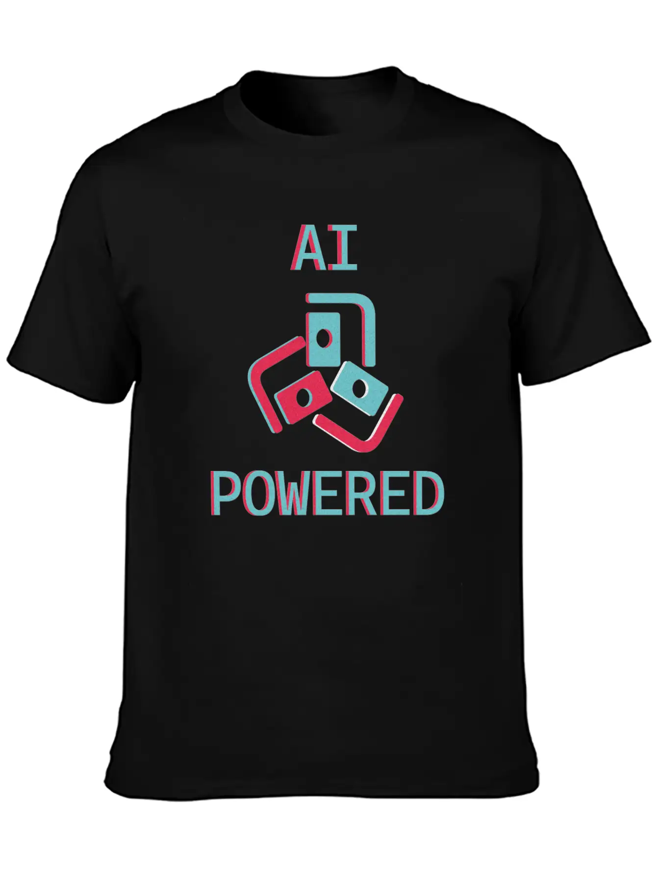 AI POWERED - Artificial Intelligence Powered Basic Graphic T-Shirt – Daily Comfort In Soft Cotton
