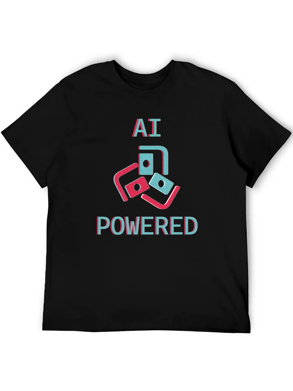 AI POWERED - Artificial Intelligence Powered Basic Graphic T-Shirt – Daily Comfort In Soft Cotton