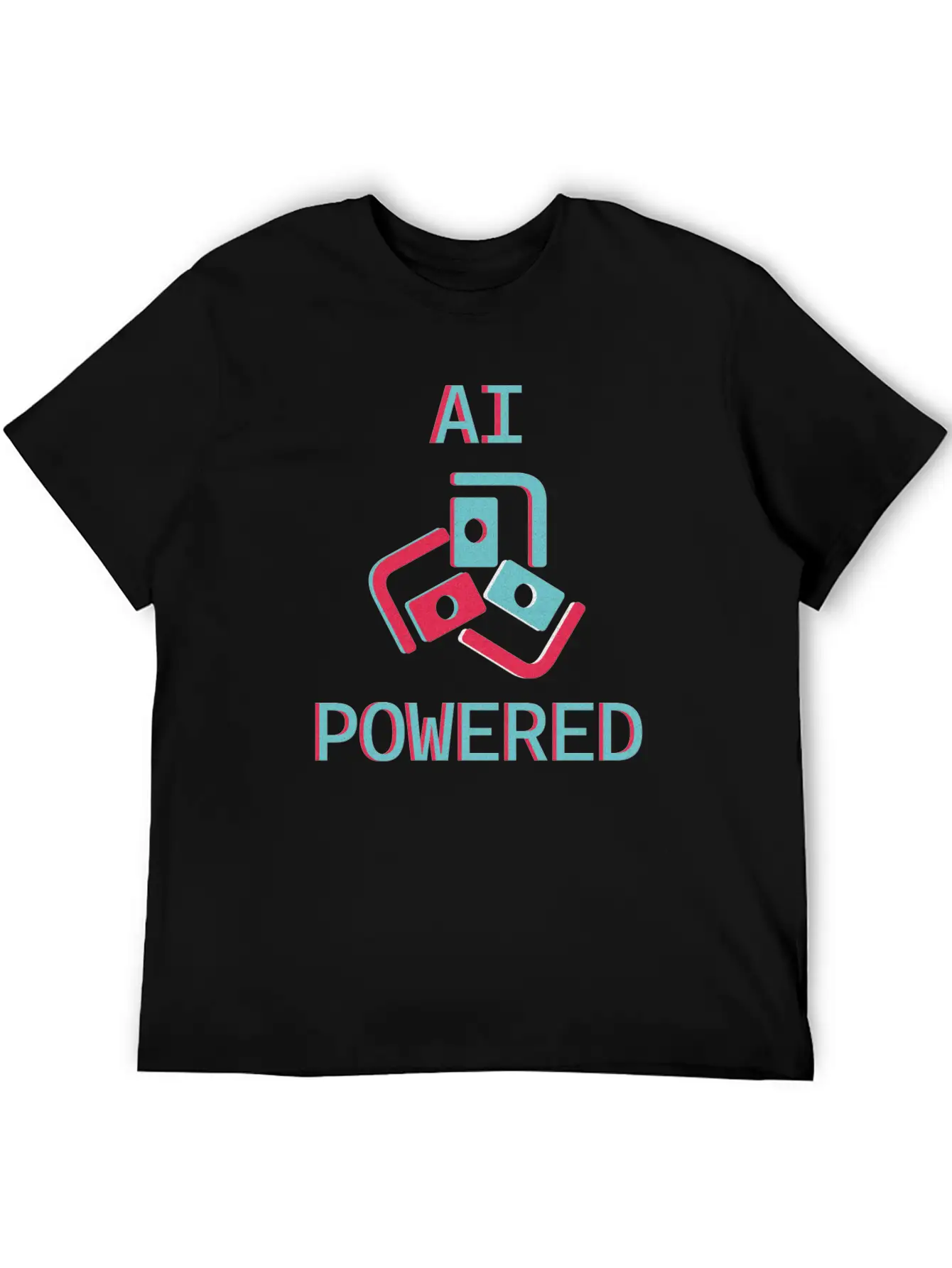 AI POWERED - Artificial Intelligence Powered Basic Graphic T-Shirt – Daily Comfort In Soft Cotton