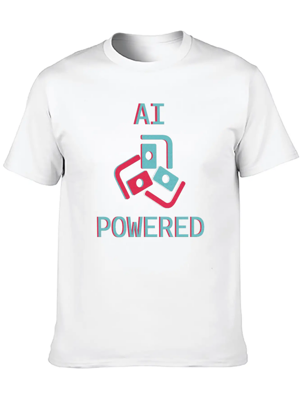 AI POWERED - Artificial Intelligence Powered Basic Graphic T-Shirt – Daily Comfort In Soft Cotton